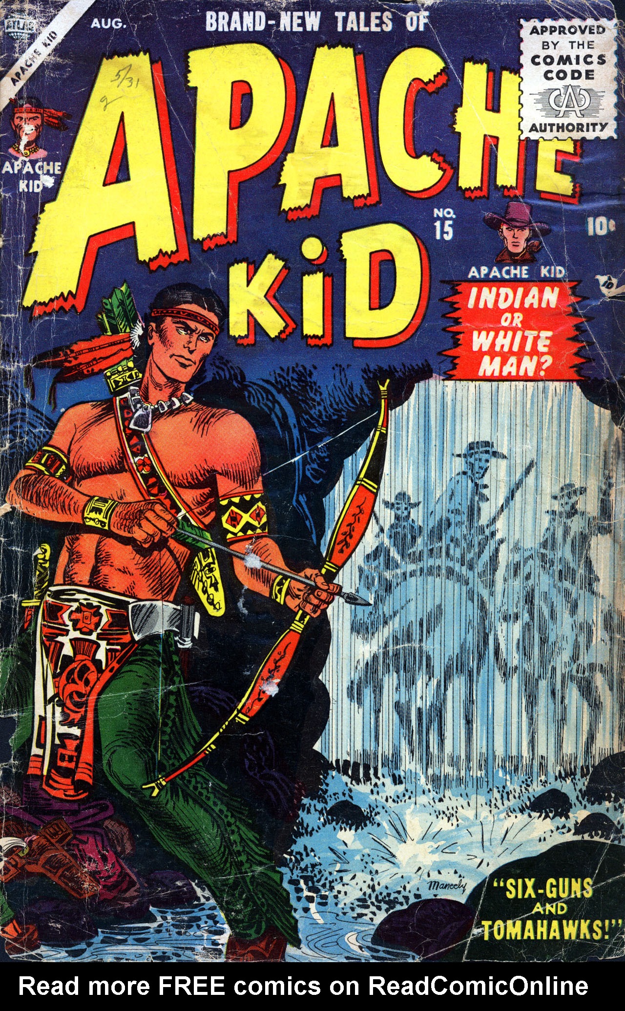 Read online Apache Kid comic -  Issue #15 - 1