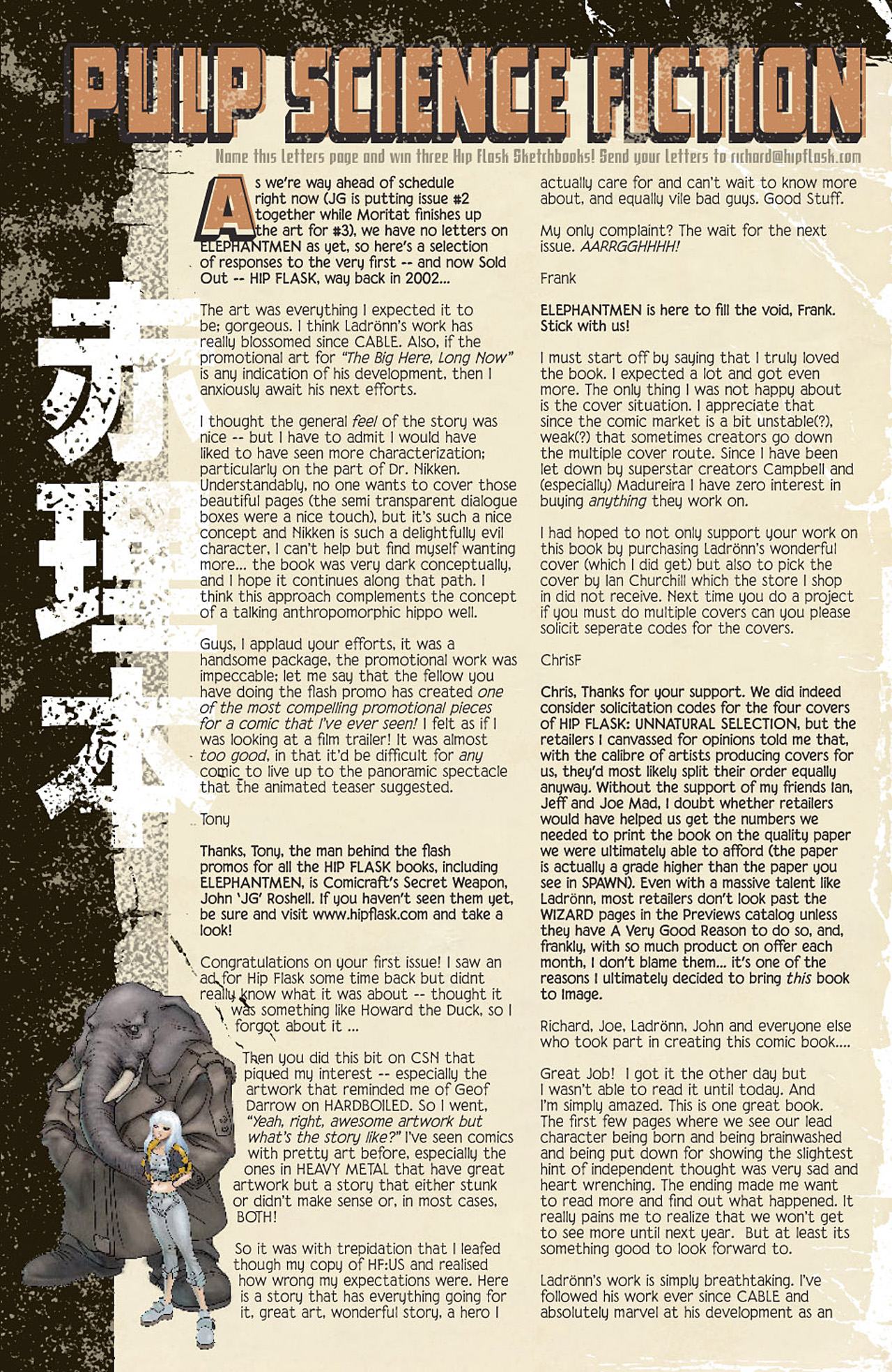 Read online Elephantmen comic -  Issue #2 - 13