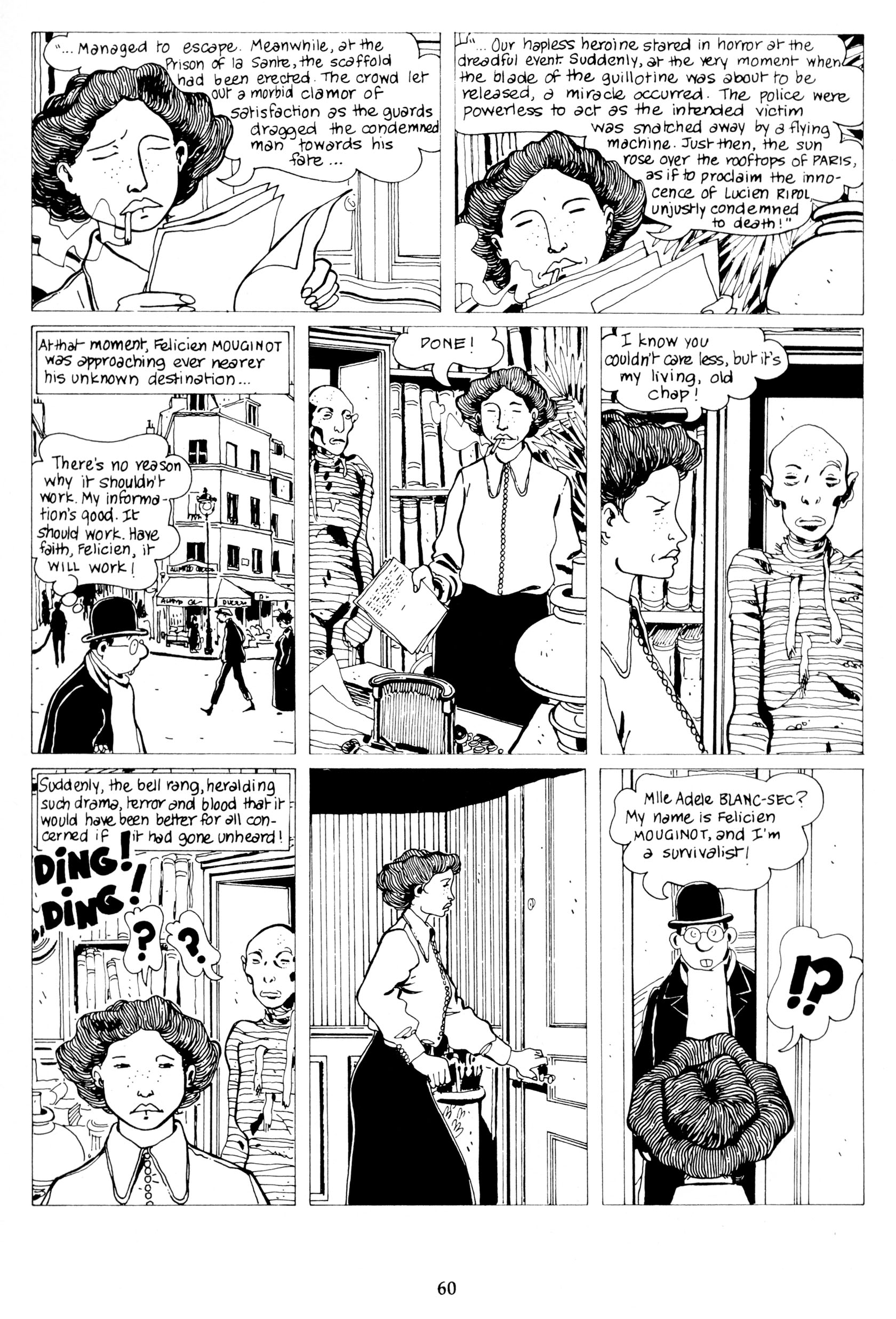Read online The Extraordinary Adventures of Adele Blanc-Sec comic -  Issue #4 - 7