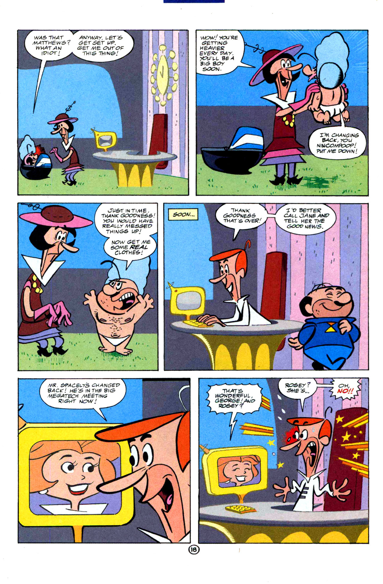 Read online The Flintstones and the Jetsons comic -  Issue #3 - 19