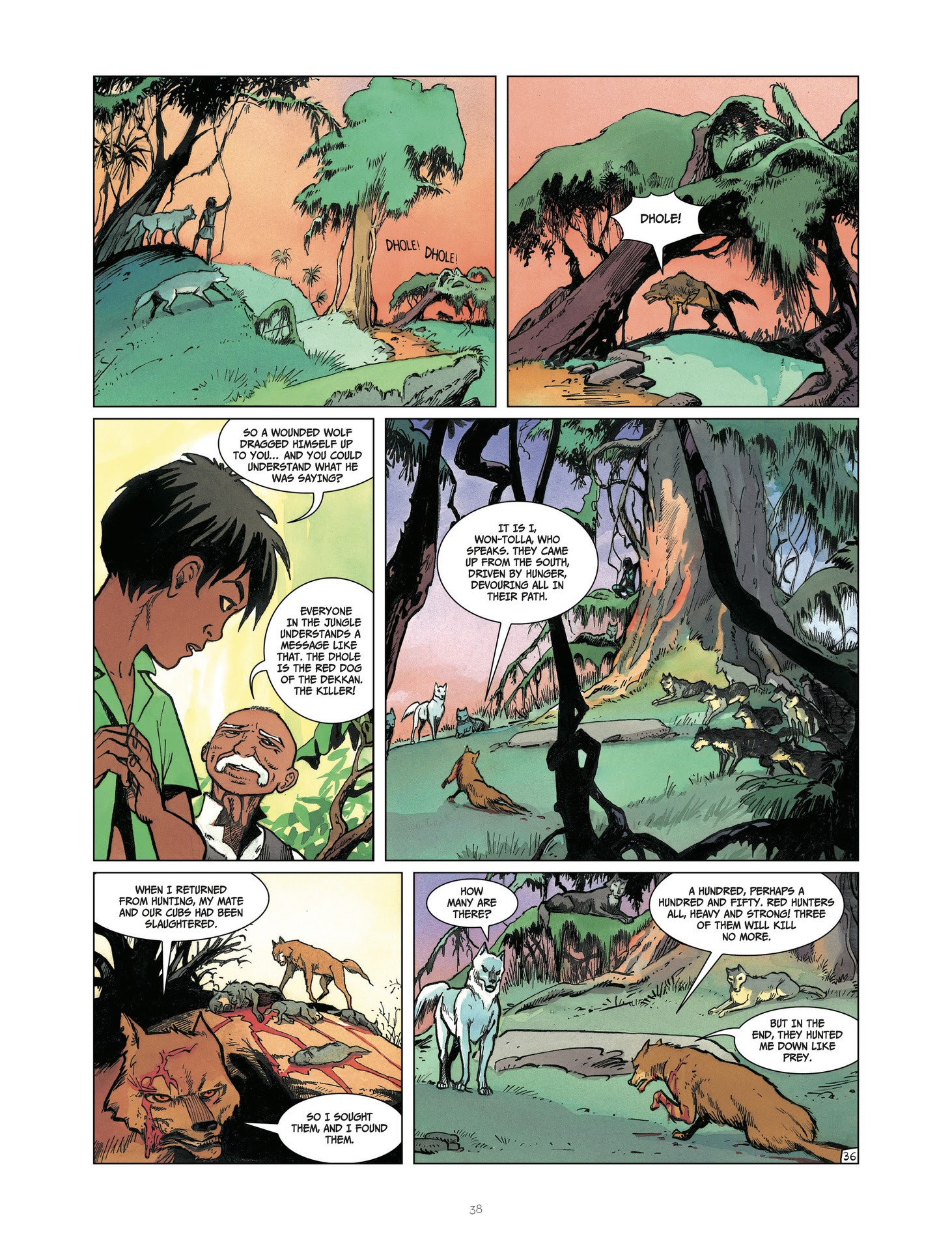 Read online The Last Jungle Book comic -  Issue #2 - 38