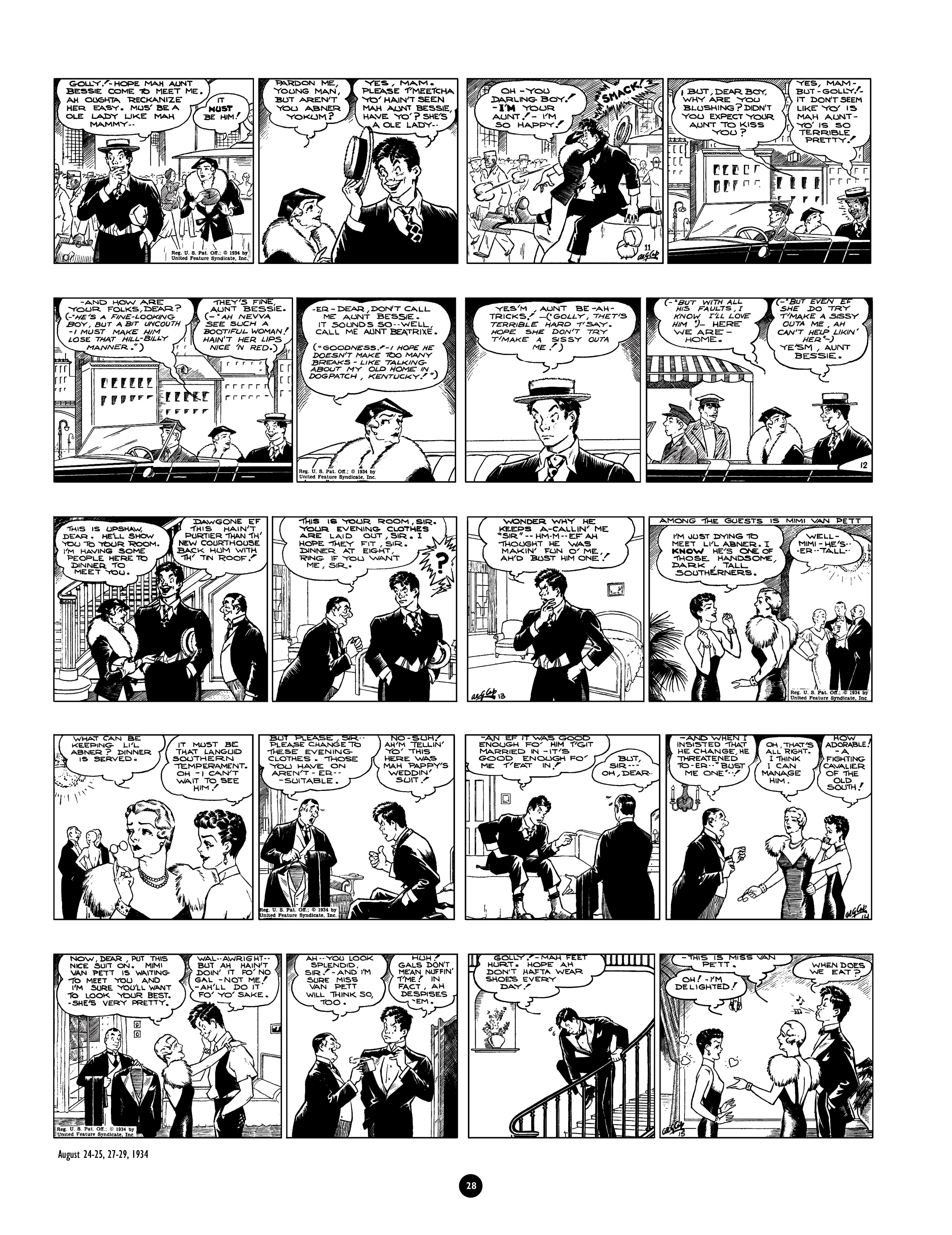 Read online Al Capp's Li'l Abner Complete Daily & Color Sunday Comics comic -  Issue # TPB 1 (Part 1) - 29