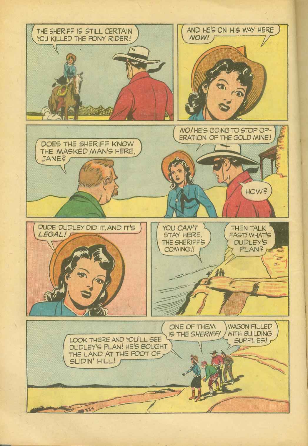 Read online The Lone Ranger (1948) comic -  Issue #7 - 12