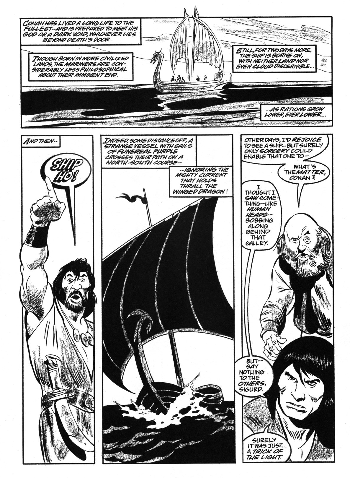 Read online Conan the Savage comic -  Issue #10 - 14