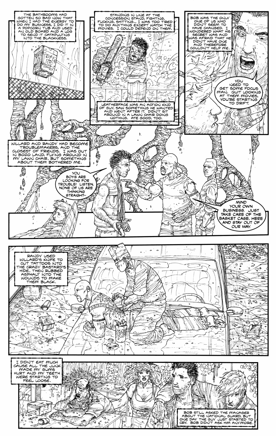 Read online Joe R. Lansdale's The Drive-In comic -  Issue #2 - 11