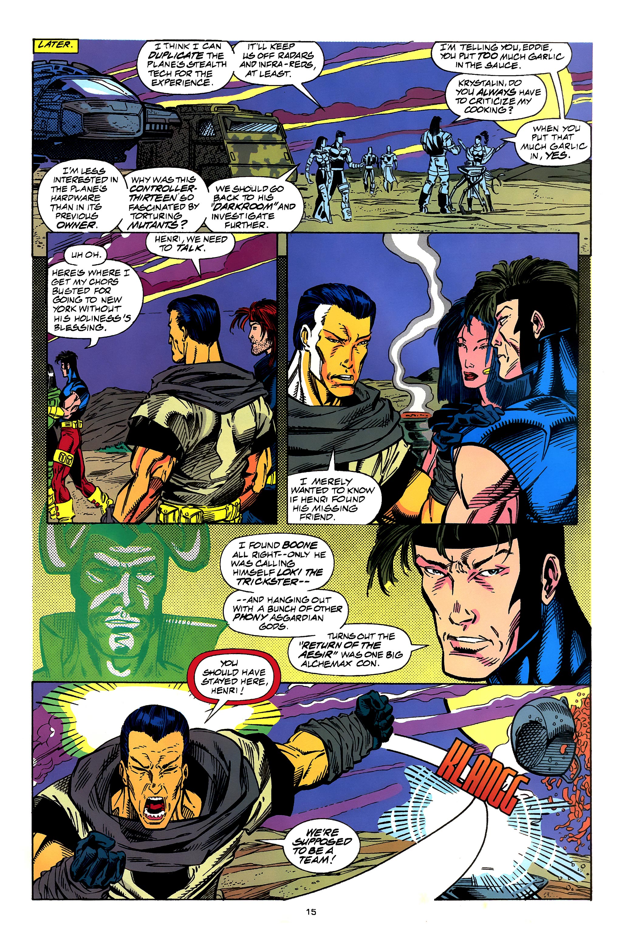 Read online X-Men 2099 comic -  Issue #6 - 12