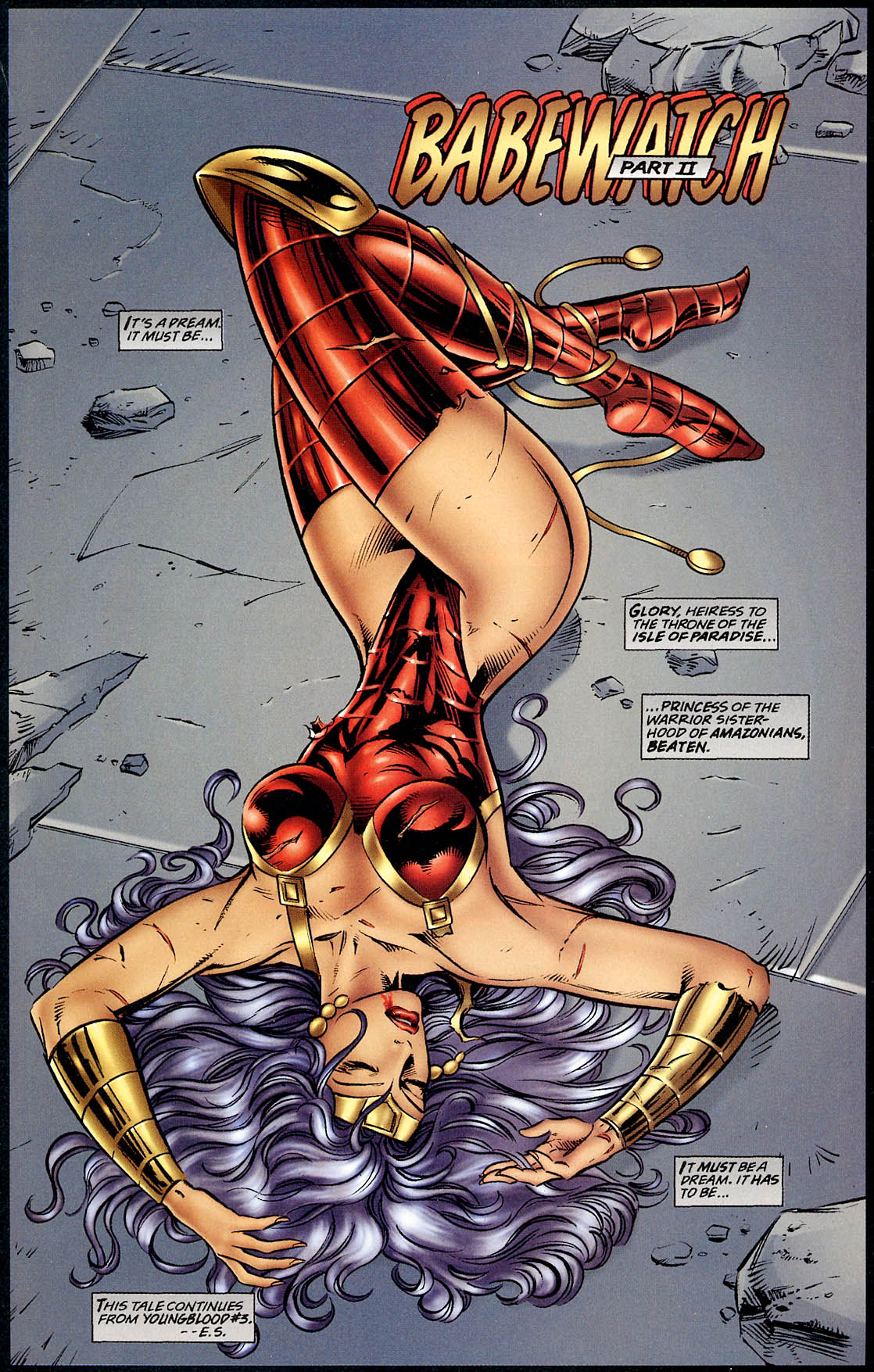 Read online Glory comic -  Issue #8 - 3