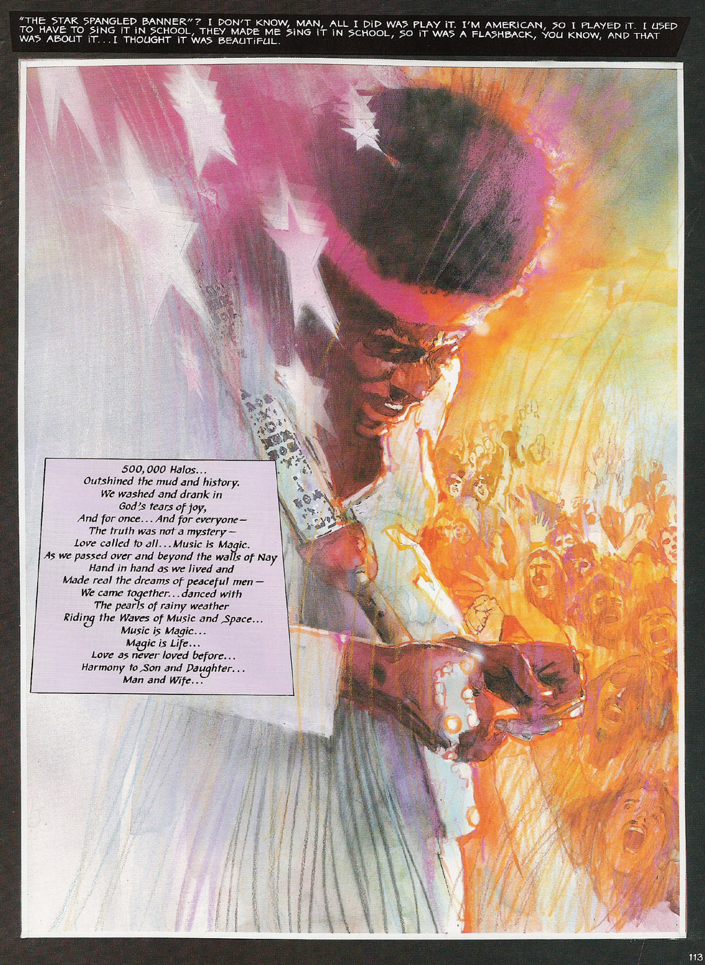 Read online Voodoo Child - The Illustrated Legend of Jimi Hendrix comic -  Issue # TPB - 116