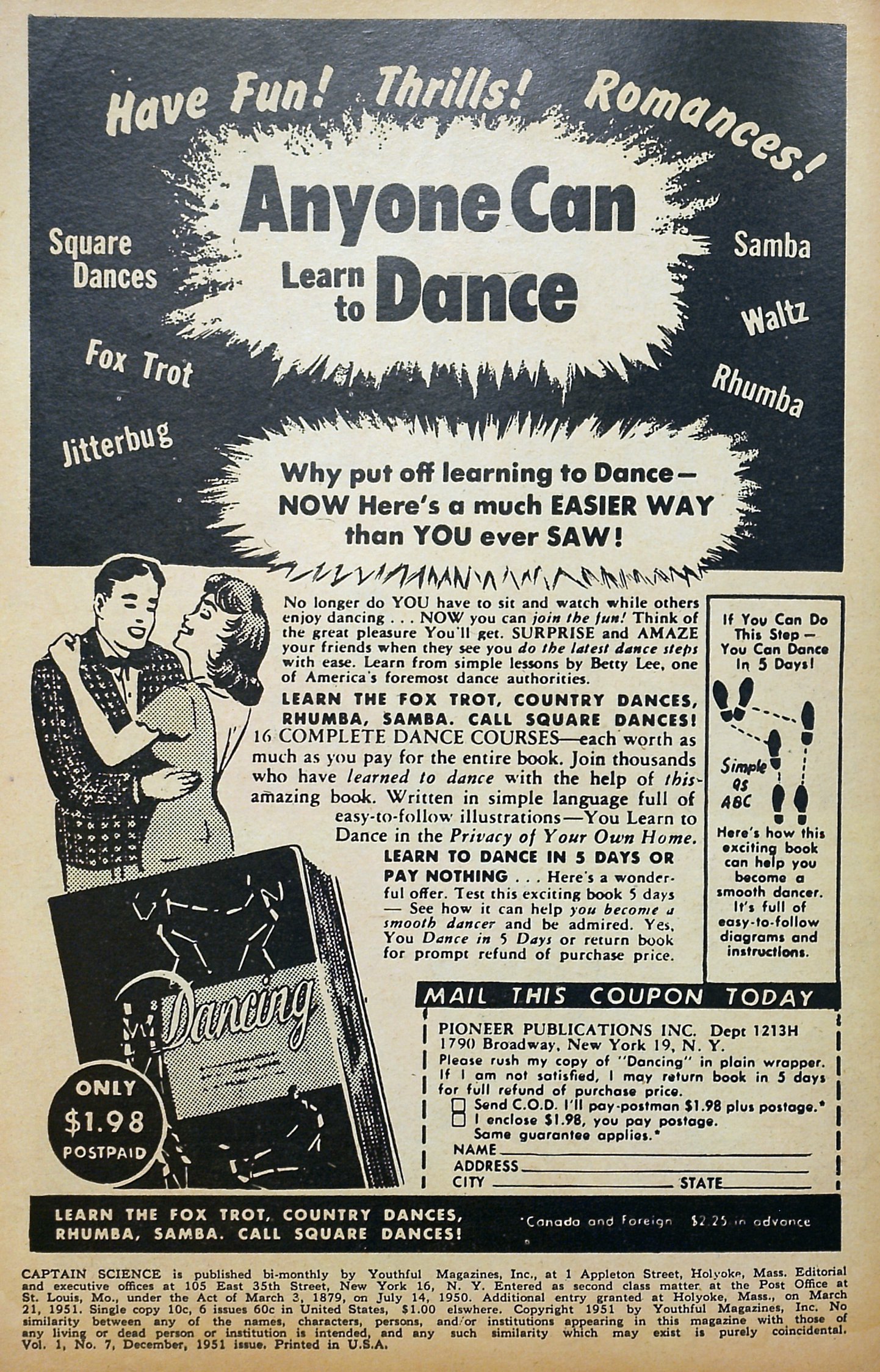 Read online Captain Science comic -  Issue #7 - 2