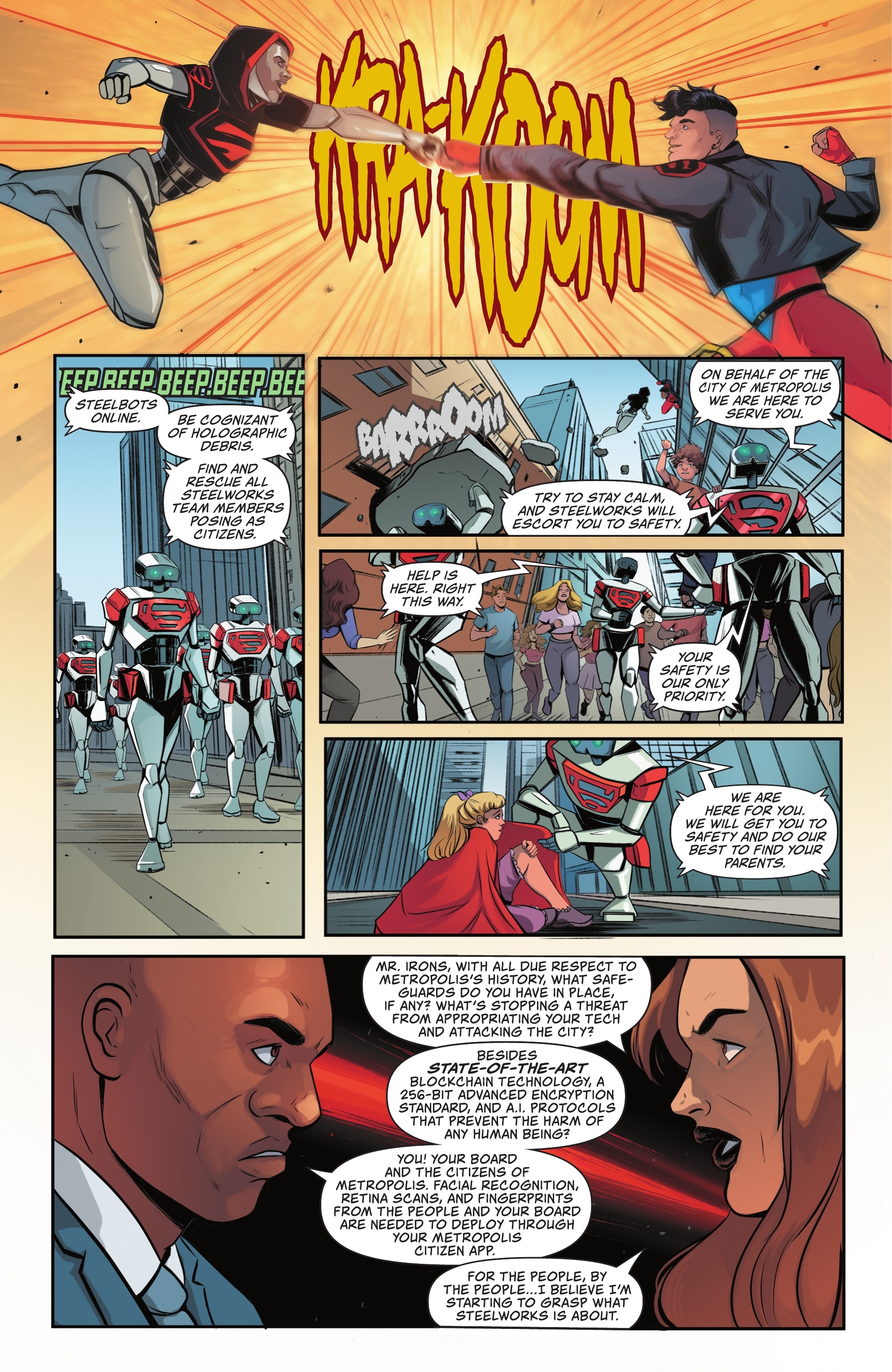 Read online Action Comics (2016) comic -  Issue #1055 - 37