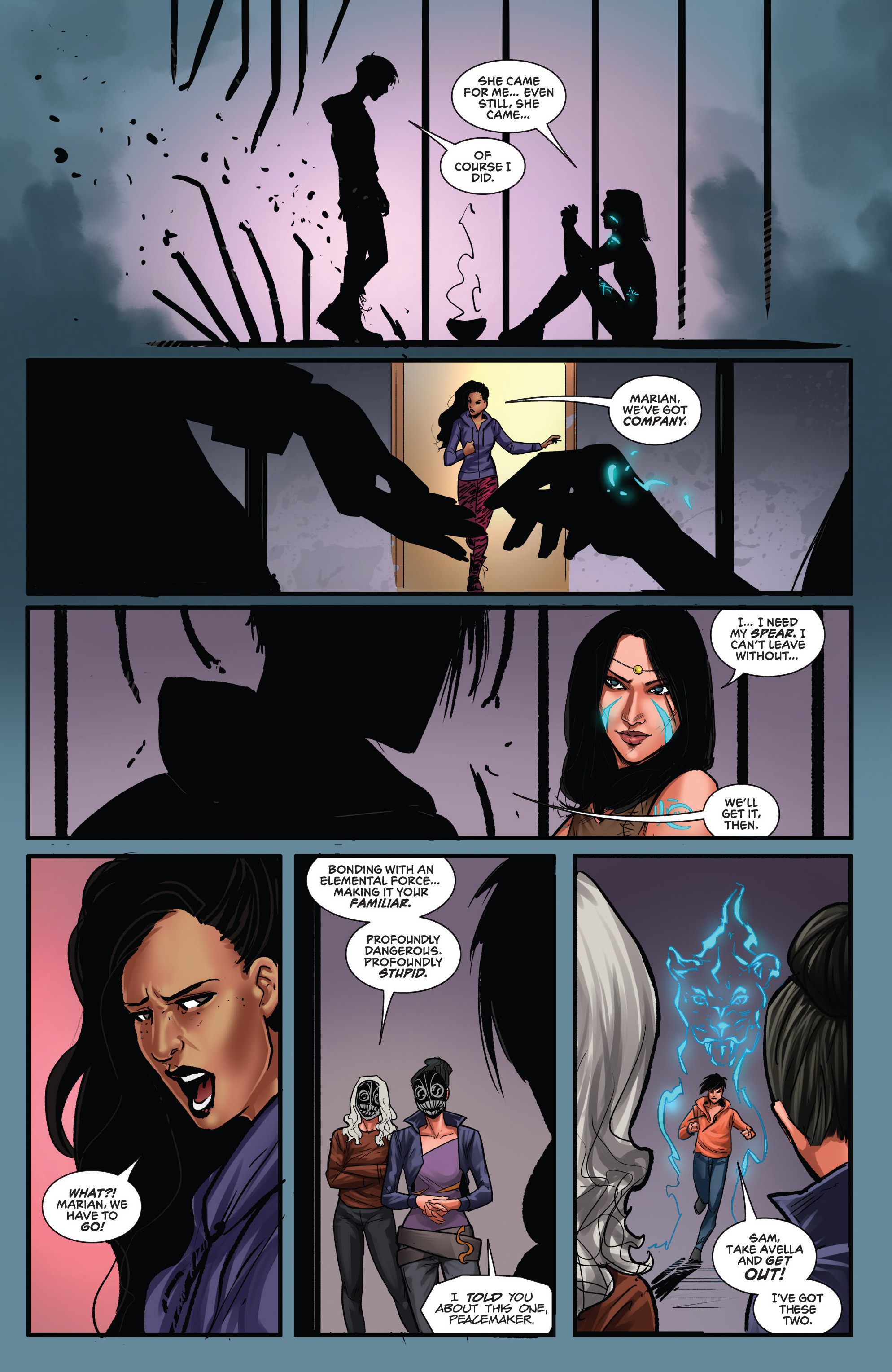 Read online Grimm Fairy Tales presents Robyn Hood (2014) comic -  Issue #17 - 21