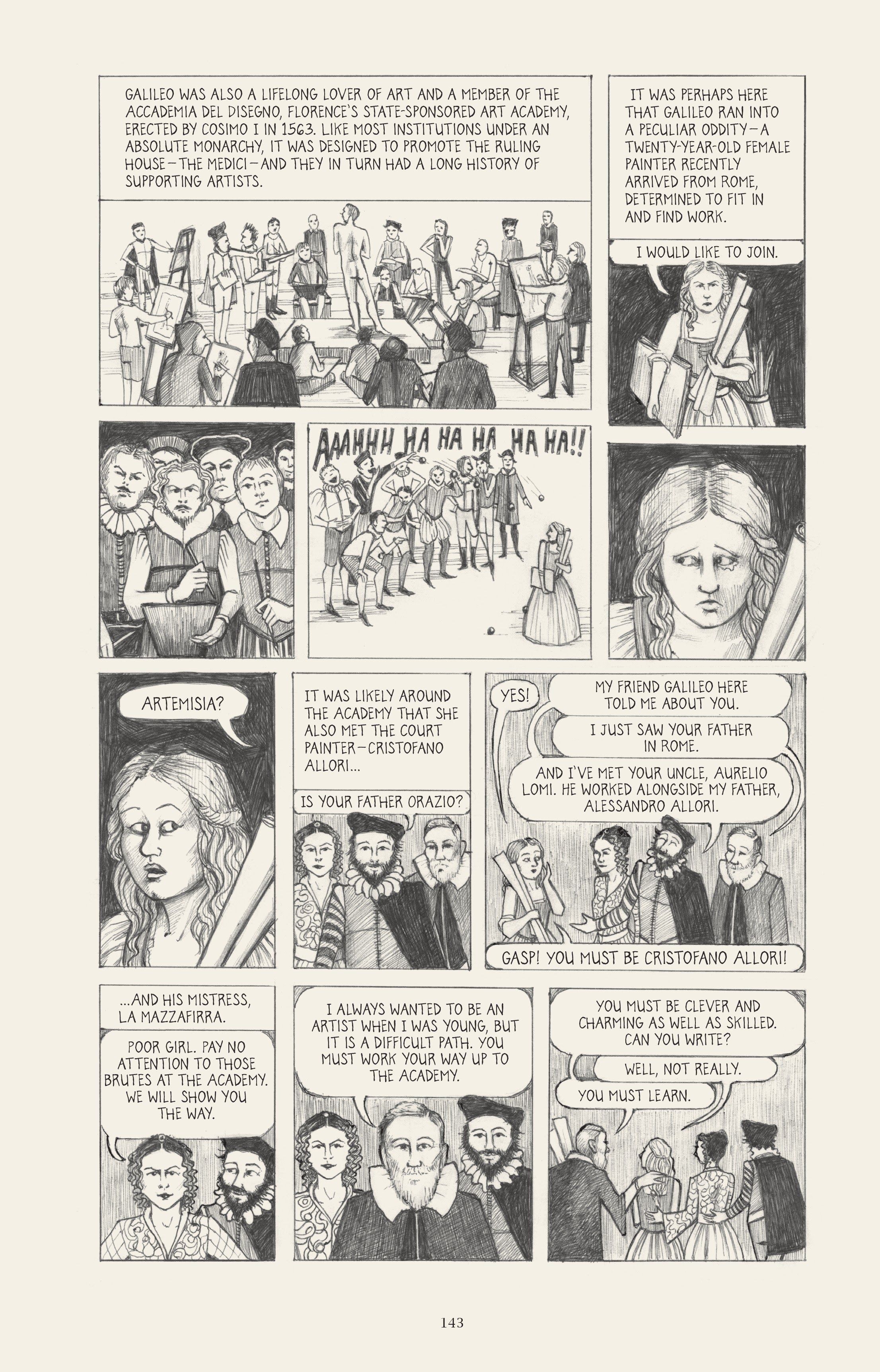 Read online I Know What I Am: The Life and Times of Artemisia Gentileschi comic -  Issue # TPB (Part 2) - 50