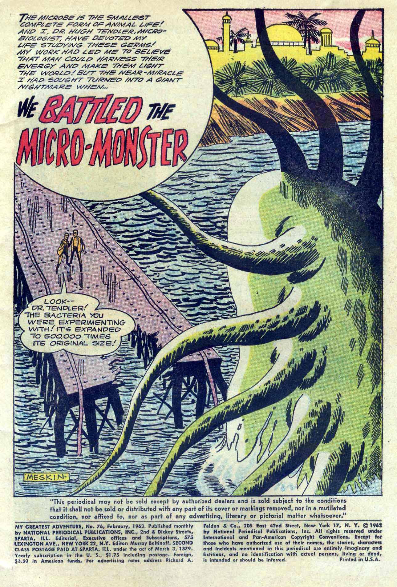 Read online My Greatest Adventure comic -  Issue #76 - 3