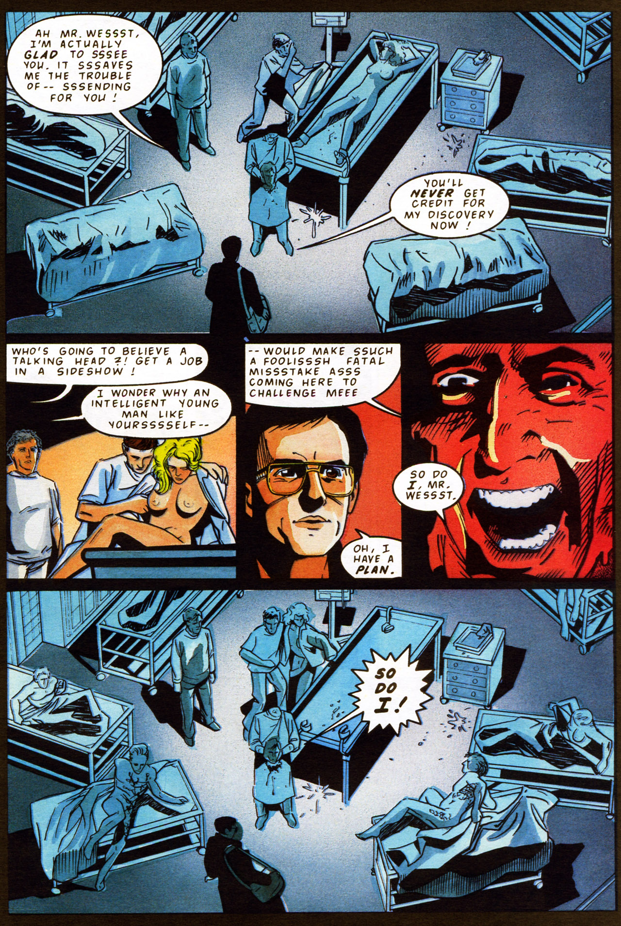 Read online Re-Animator (1991) comic -  Issue #3 - 27
