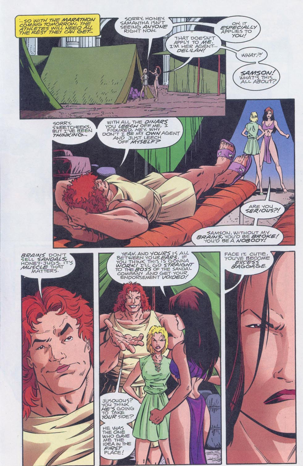 Read online Xena: Warrior Princess: And The Original Olympics comic -  Issue #3 - 10