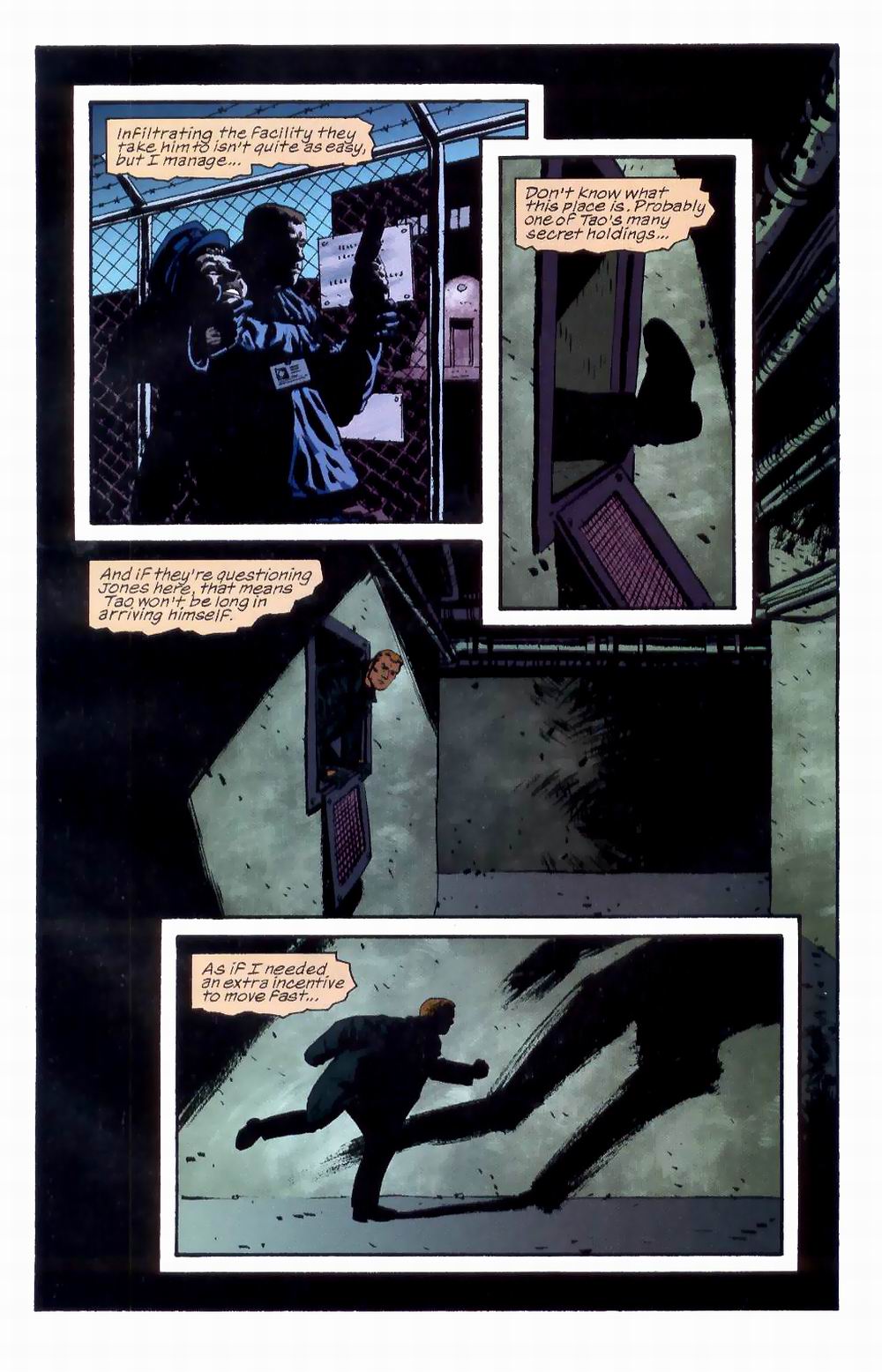 Read online Sleeper comic -  Issue #8 - 17