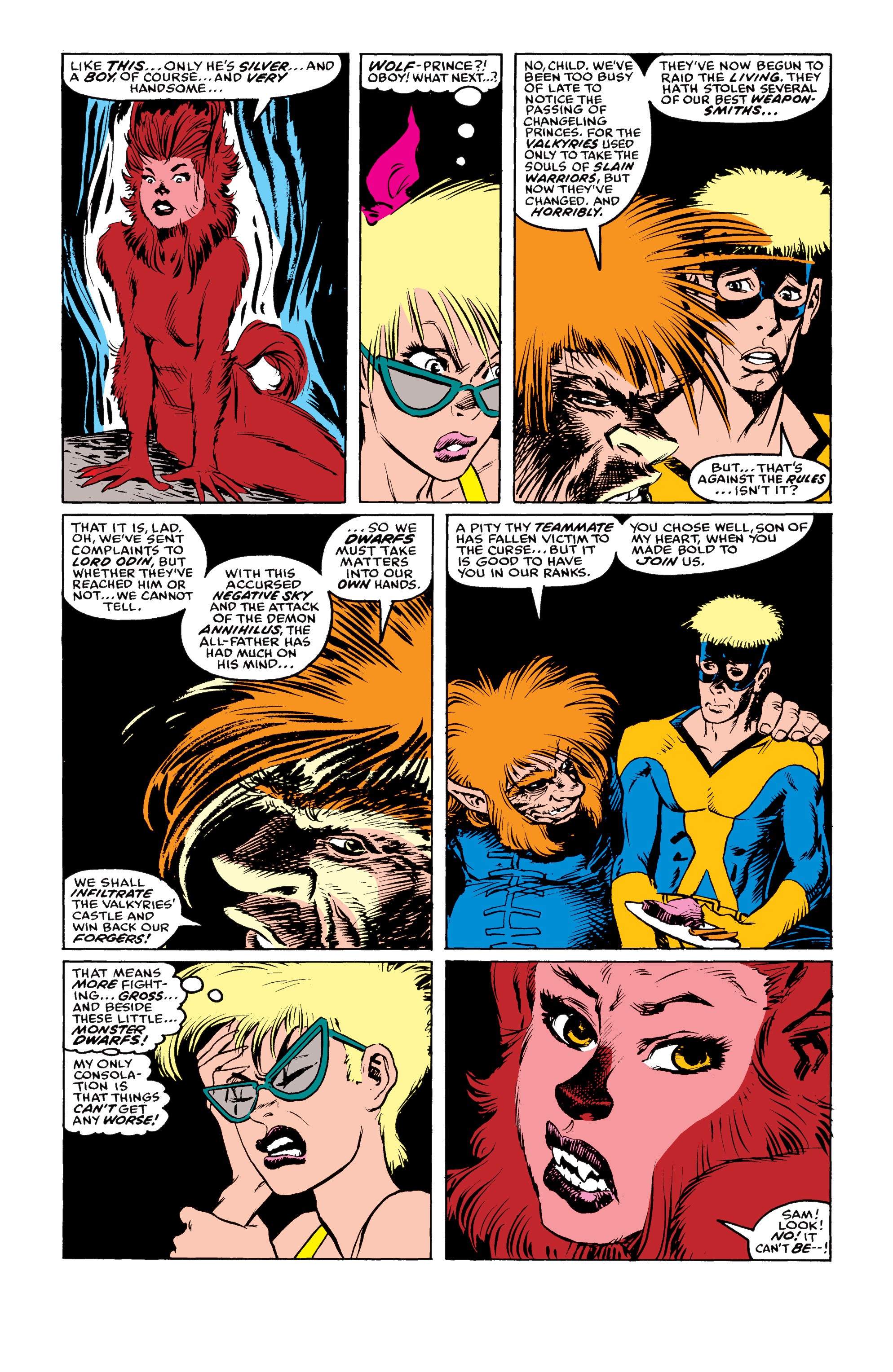 Read online New Mutants Epic Collection comic -  Issue # TPB Curse Of The Valkyries (Part 4) - 45