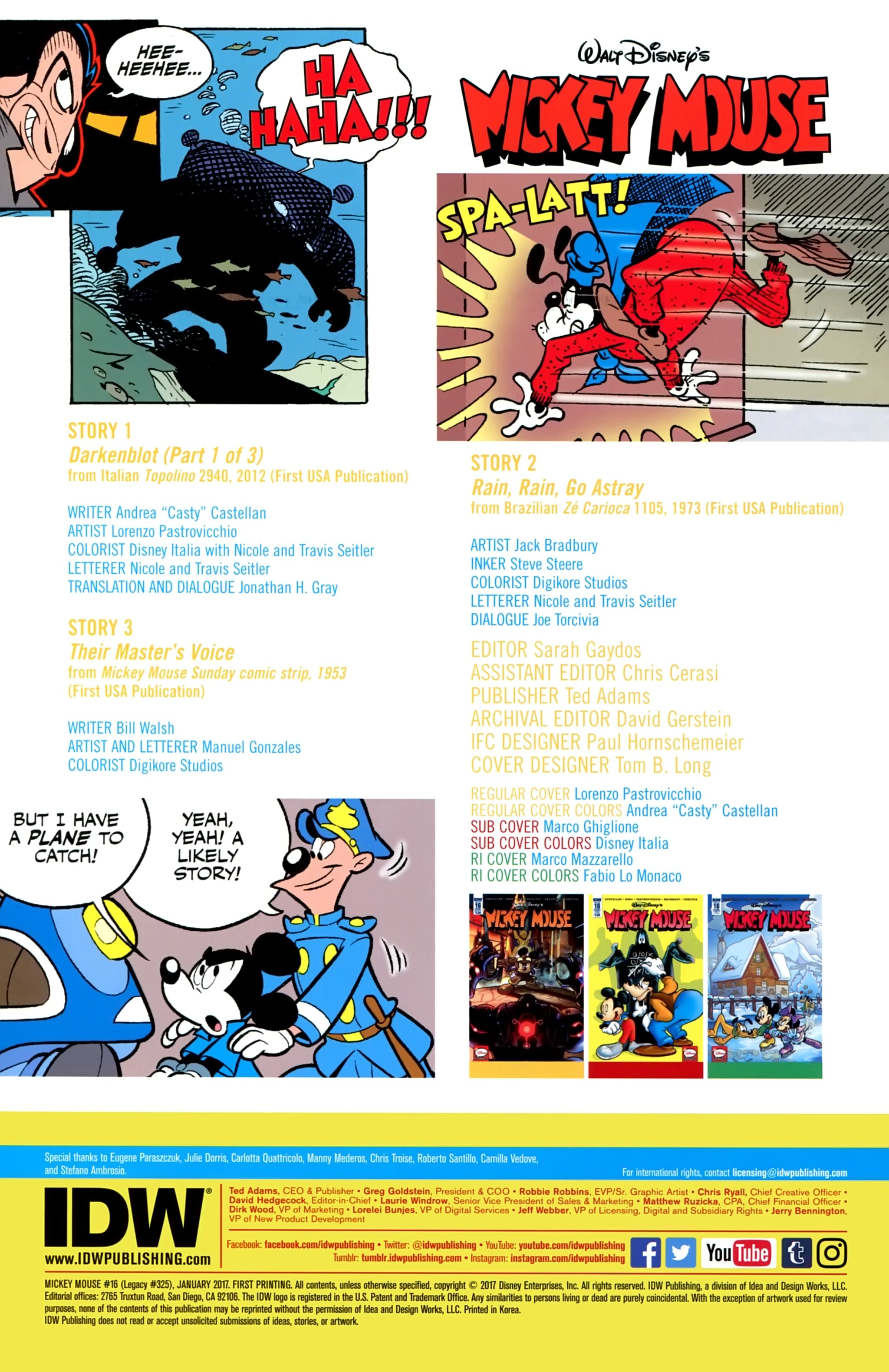 Read online Mickey Mouse (2015) comic -  Issue #16 - 2