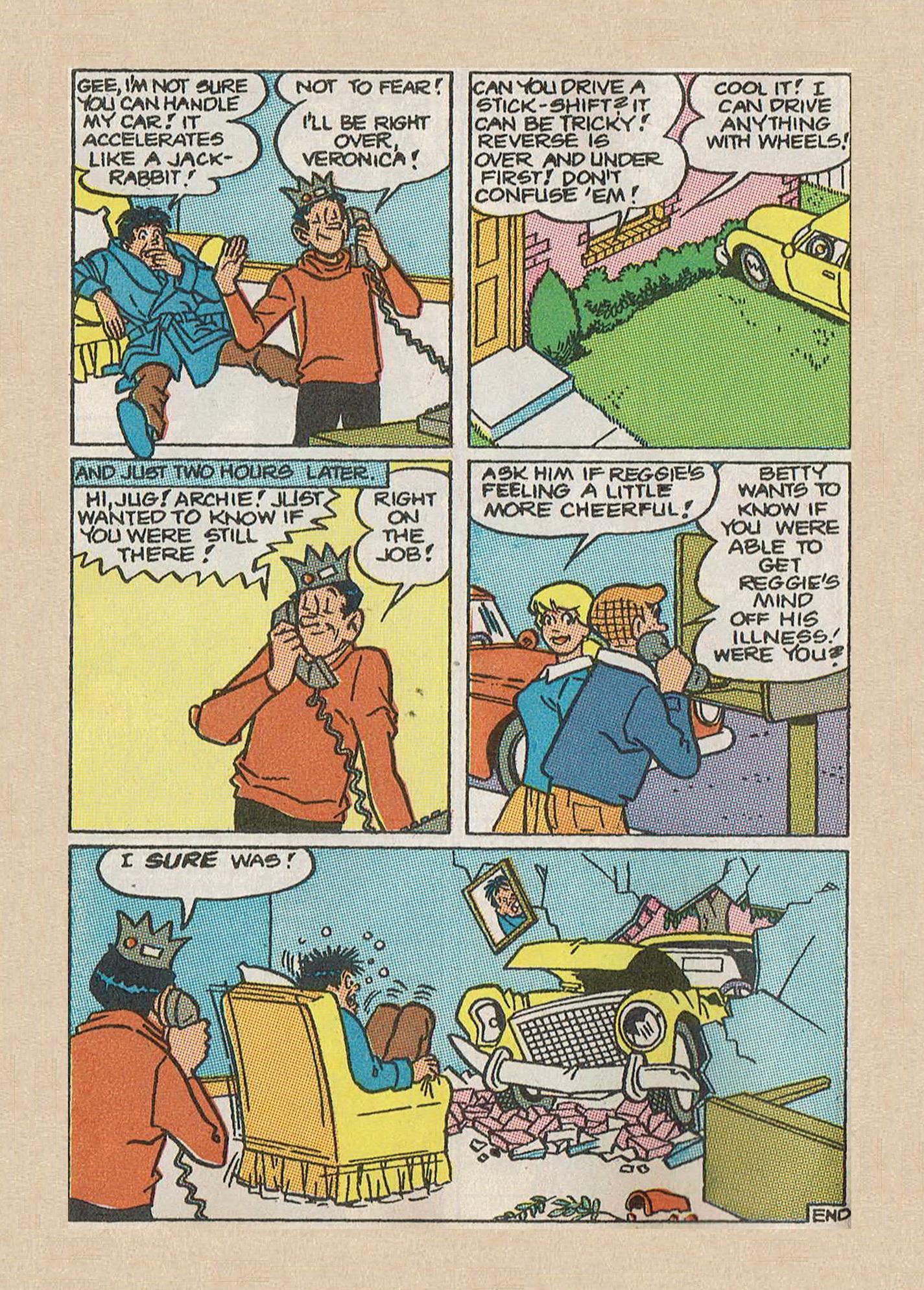Read online Jughead Jones Comics Digest comic -  Issue #63 - 48