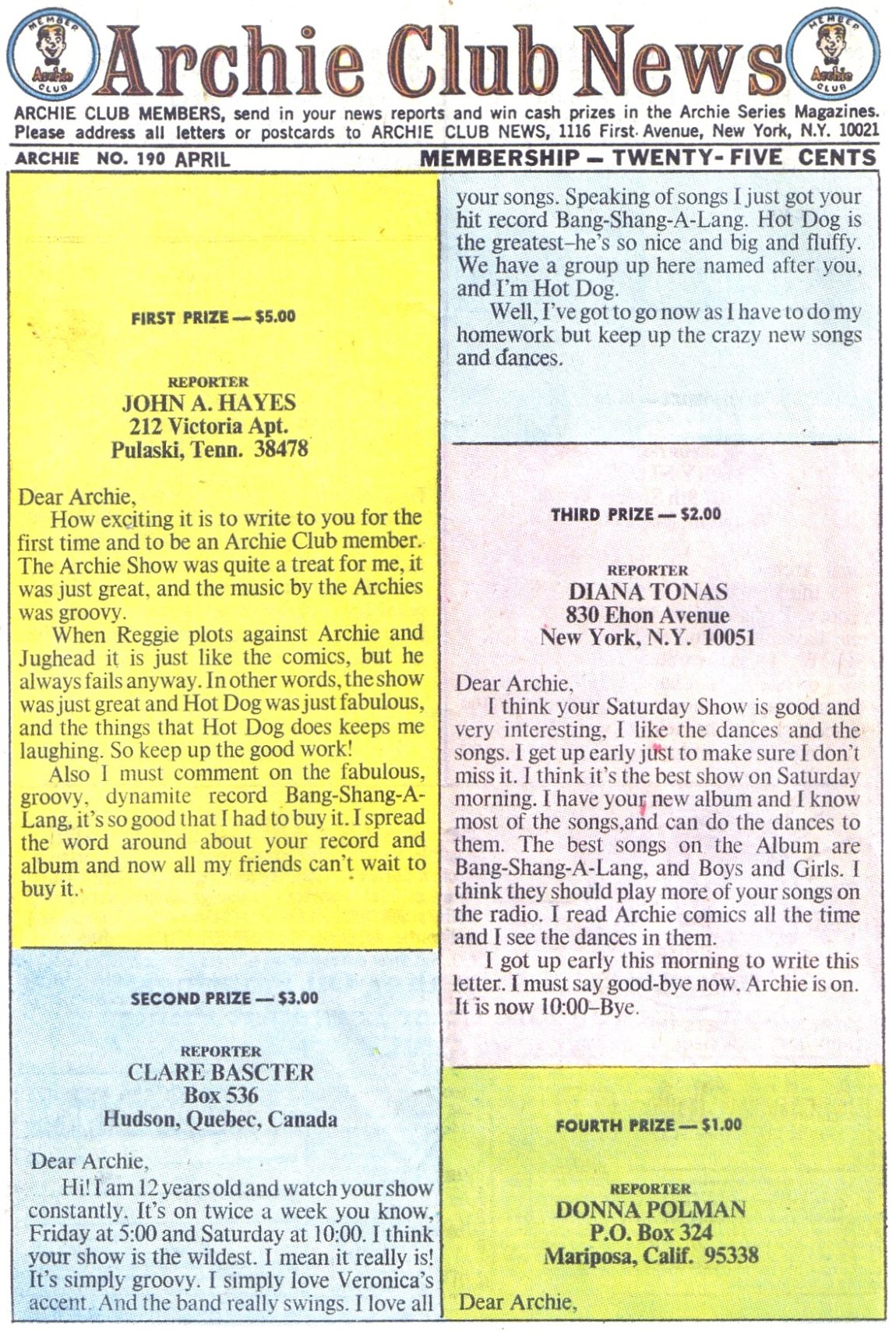 Read online Archie (1960) comic -  Issue #190 - 10