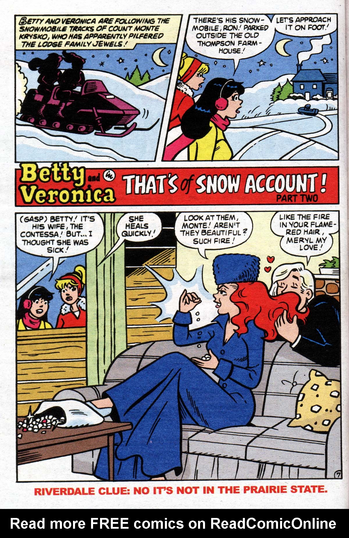 Read online Betty and Veronica Digest Magazine comic -  Issue #135 - 31