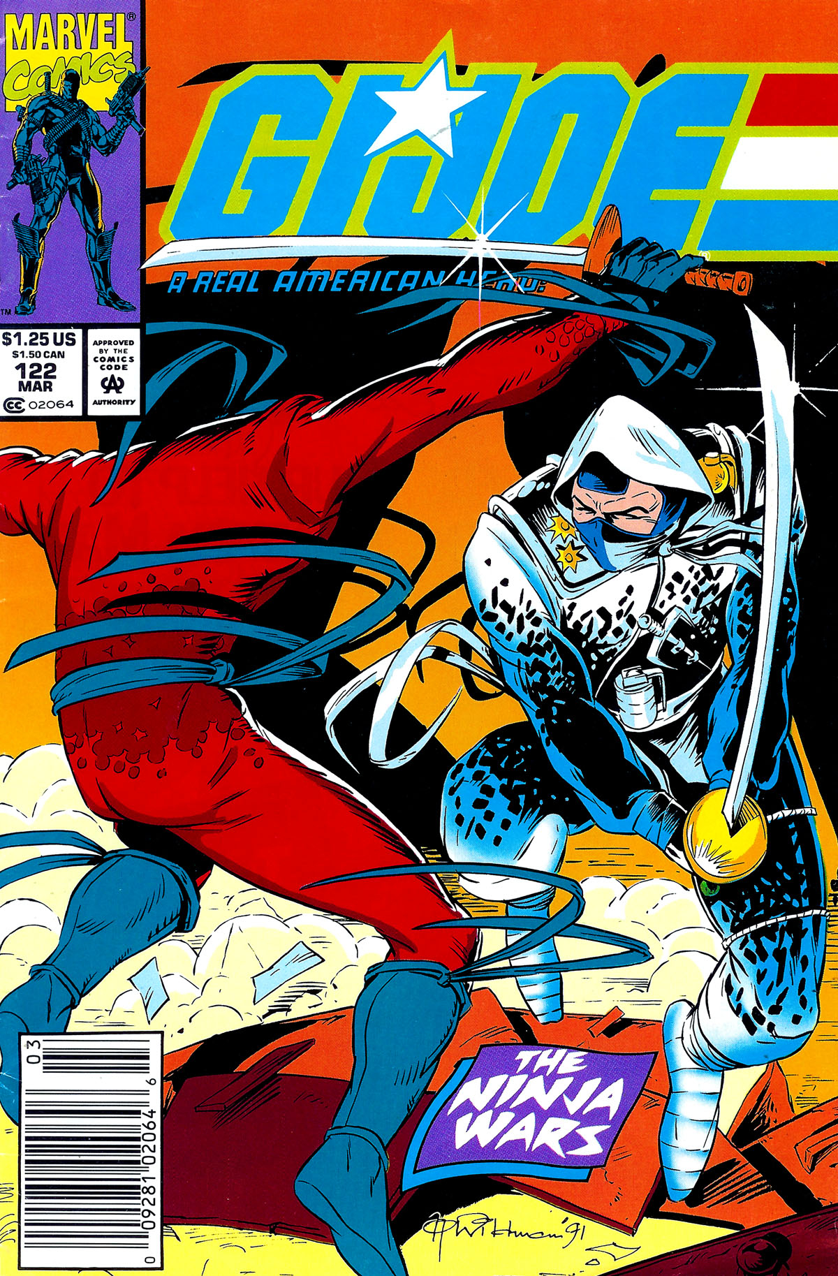 Read online G.I. Joe: A Real American Hero comic -  Issue #122 - 1