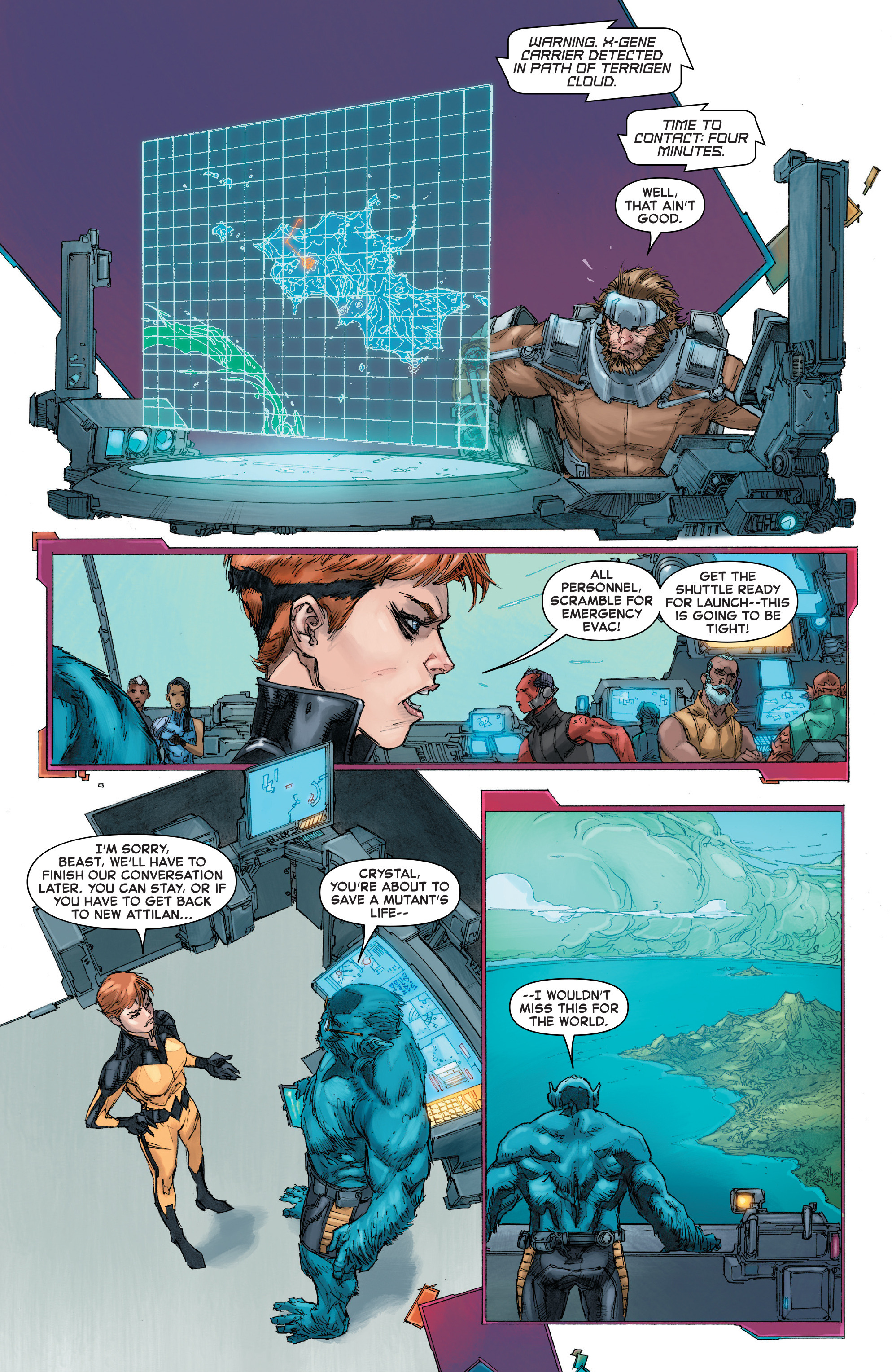 Read online Inhumans Vs. X-Men comic -  Issue #0 - 16