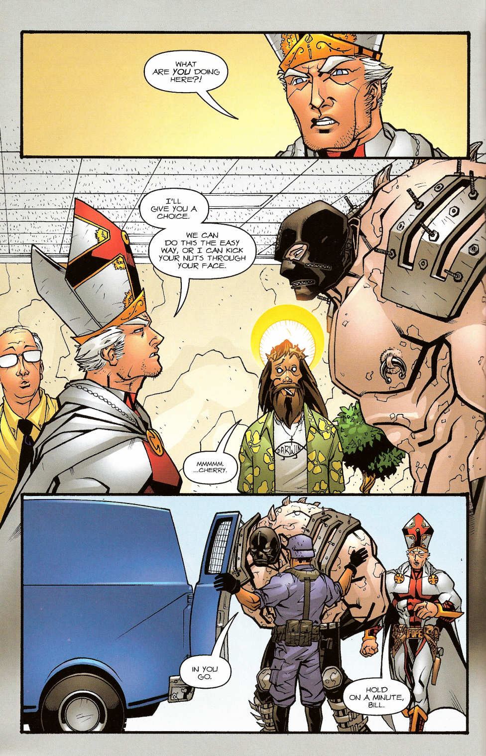 Read online Battle Pope comic -  Issue #10 - 12