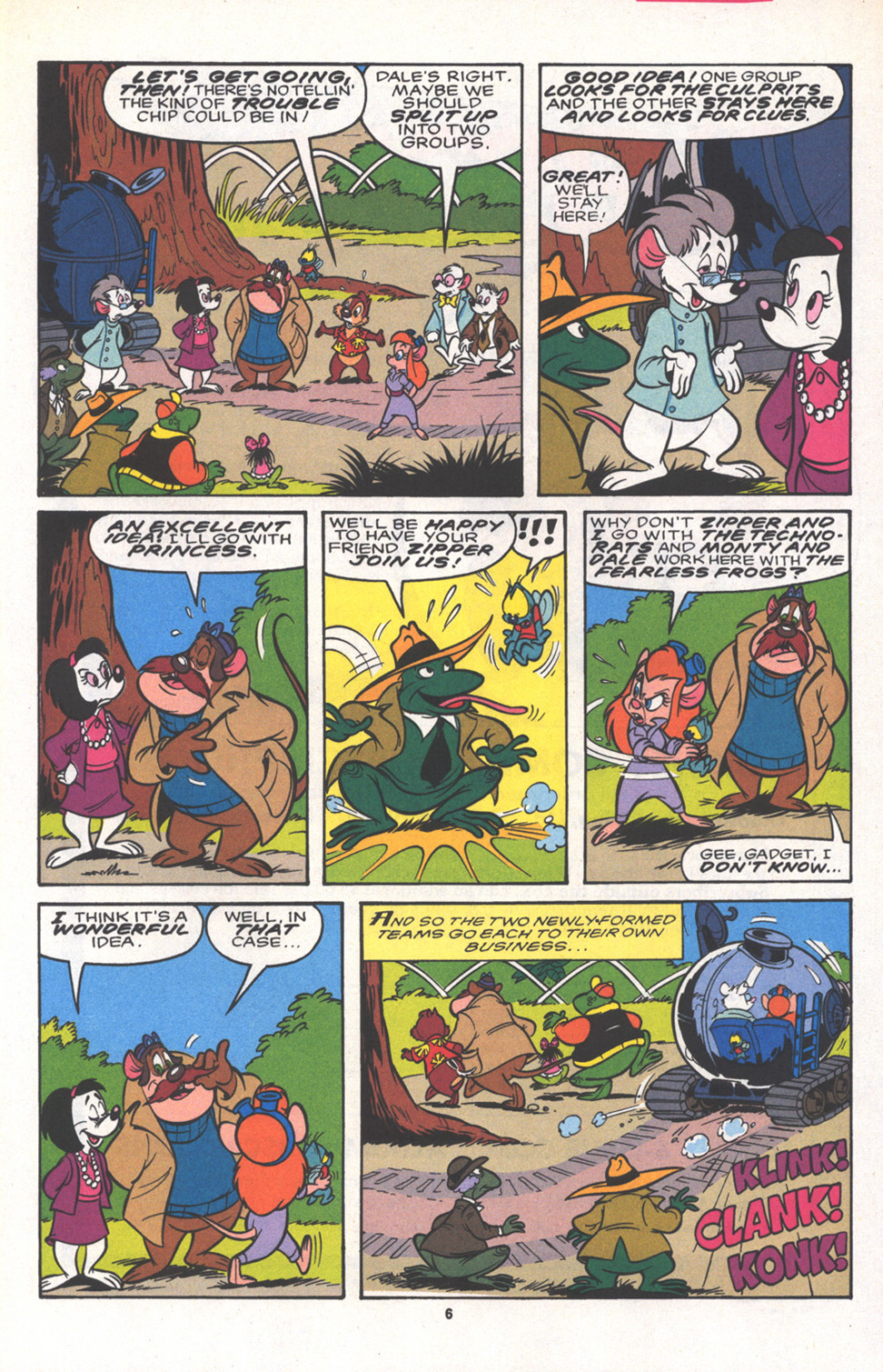 Read online Disney's Chip 'N Dale Rescue Rangers comic -  Issue #16 - 9