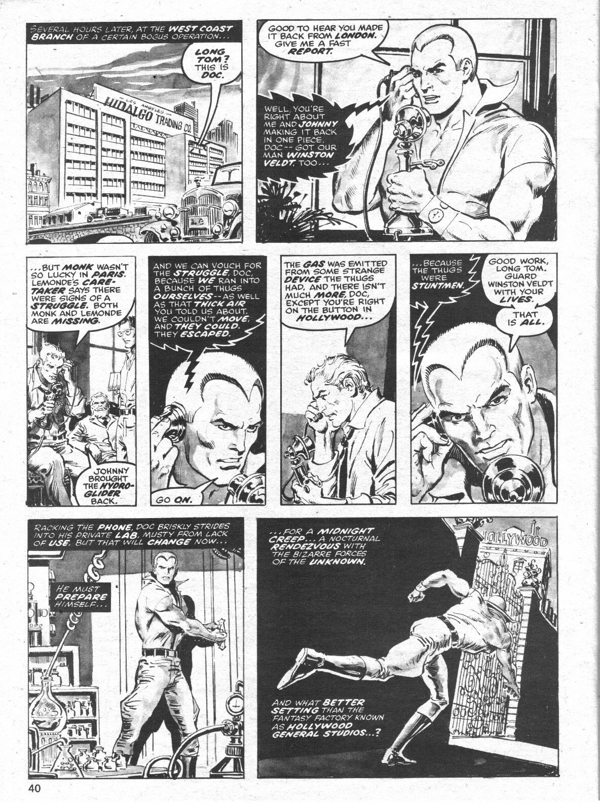 Read online Doc Savage (1975) comic -  Issue #8 - 40