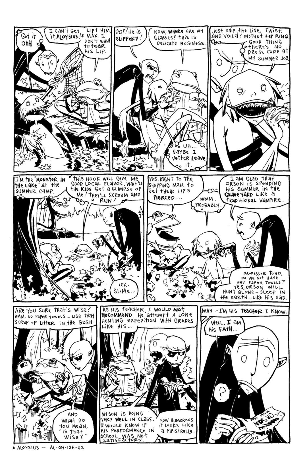 Read online Scary Godmother Comic Book Stories comic -  Issue # TPB - 163