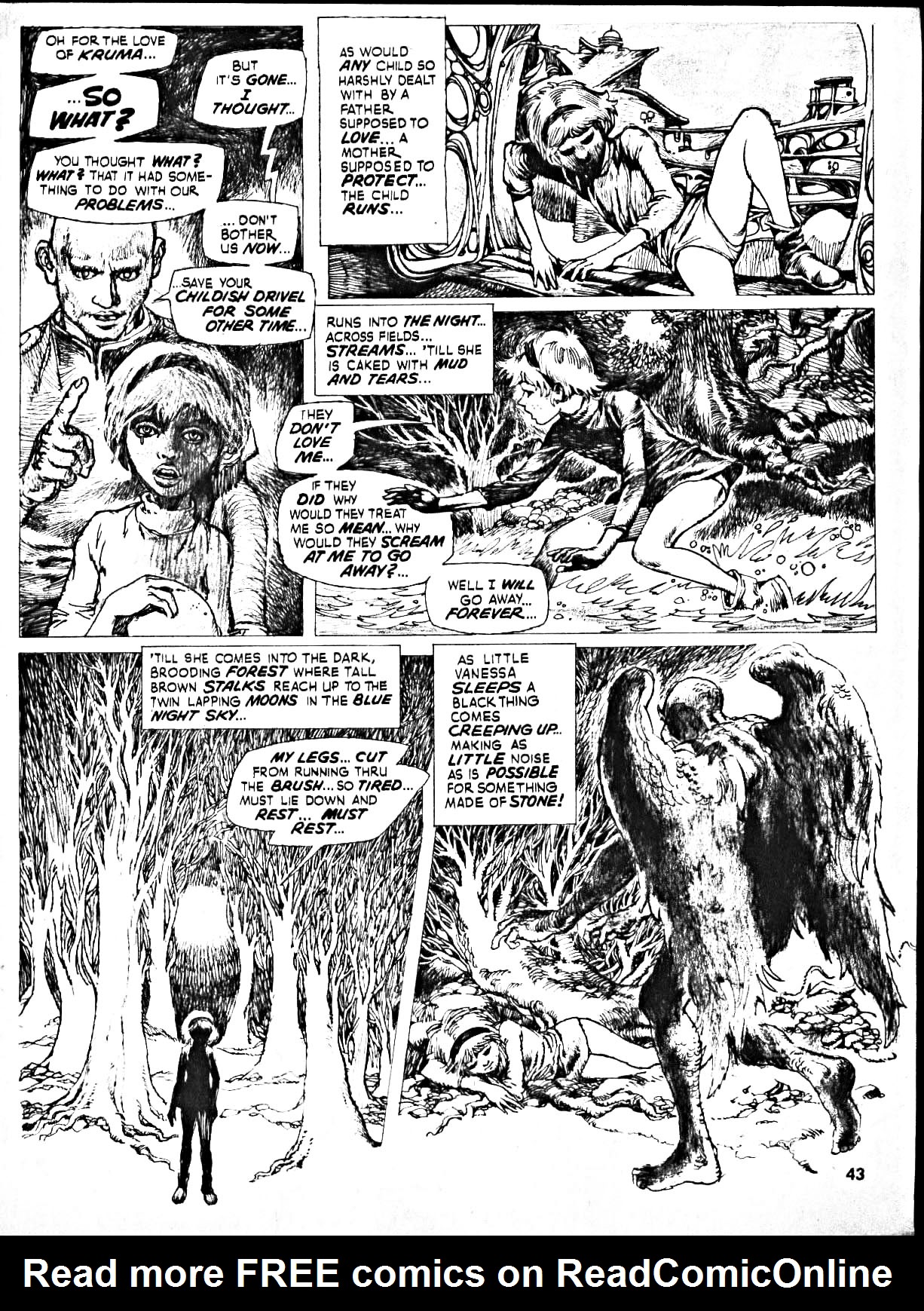 Read online Nightmare (1970) comic -  Issue #9 - 43