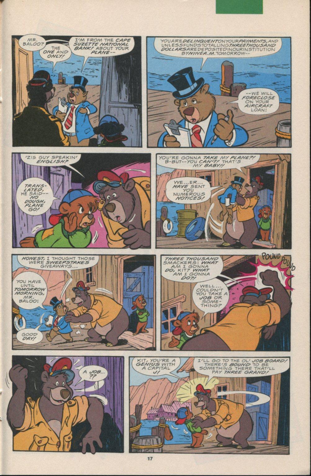 Disney's Tale Spin Limited Series: ''Take Off'' issue 1 - Page 18