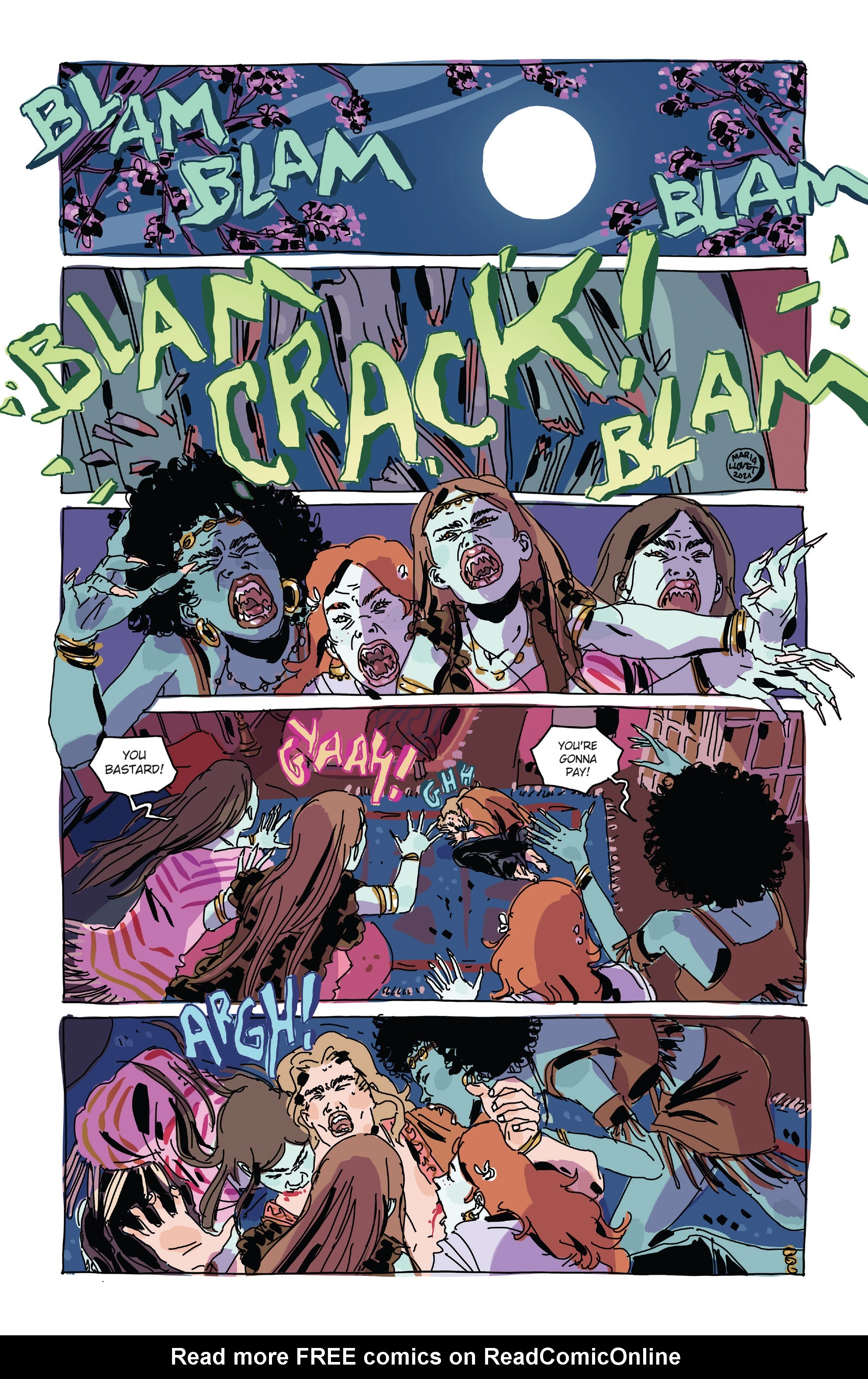 Read online Luna comic -  Issue #5 - 7