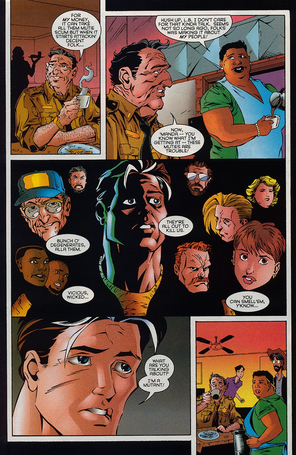 Read online X-Man comic -  Issue #10 - 12