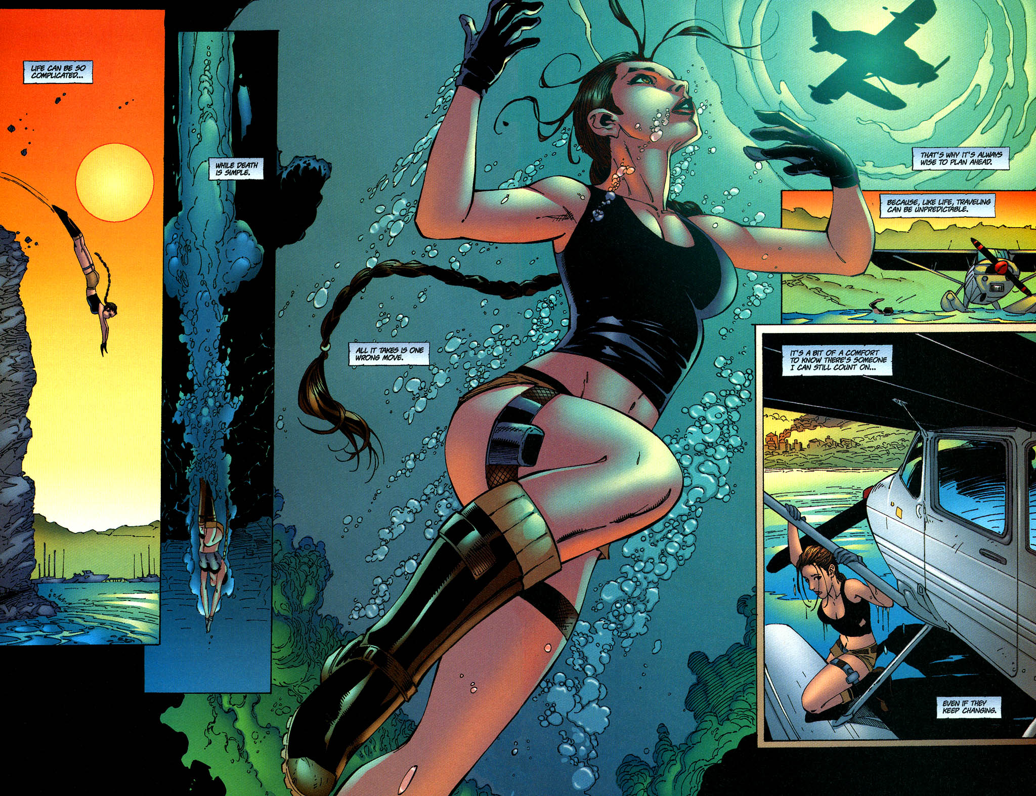 Read online Tomb Raider: The Series comic -  Issue #32 - 14