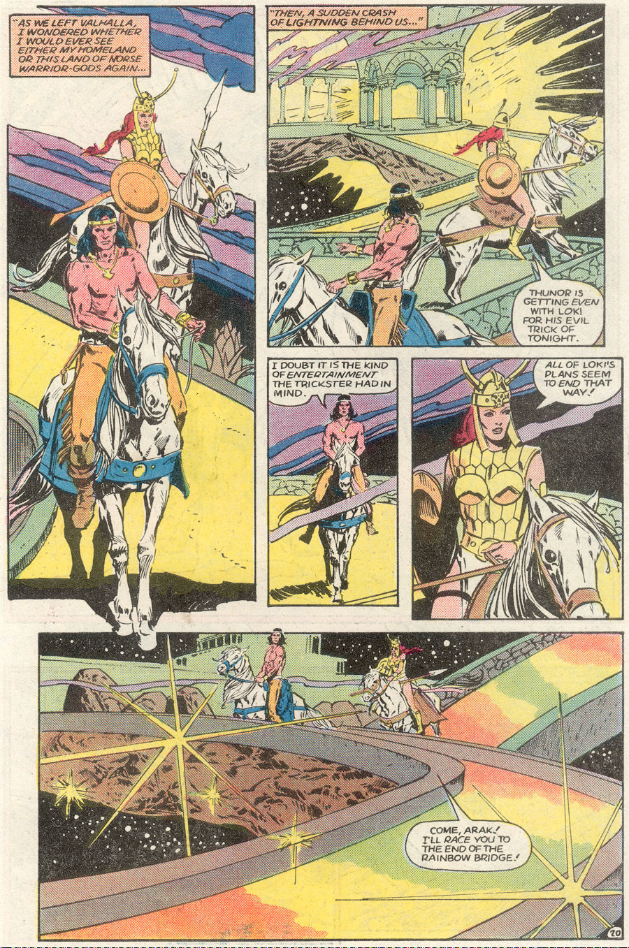 Read online Arak Son of Thunder comic -  Issue #46 - 20