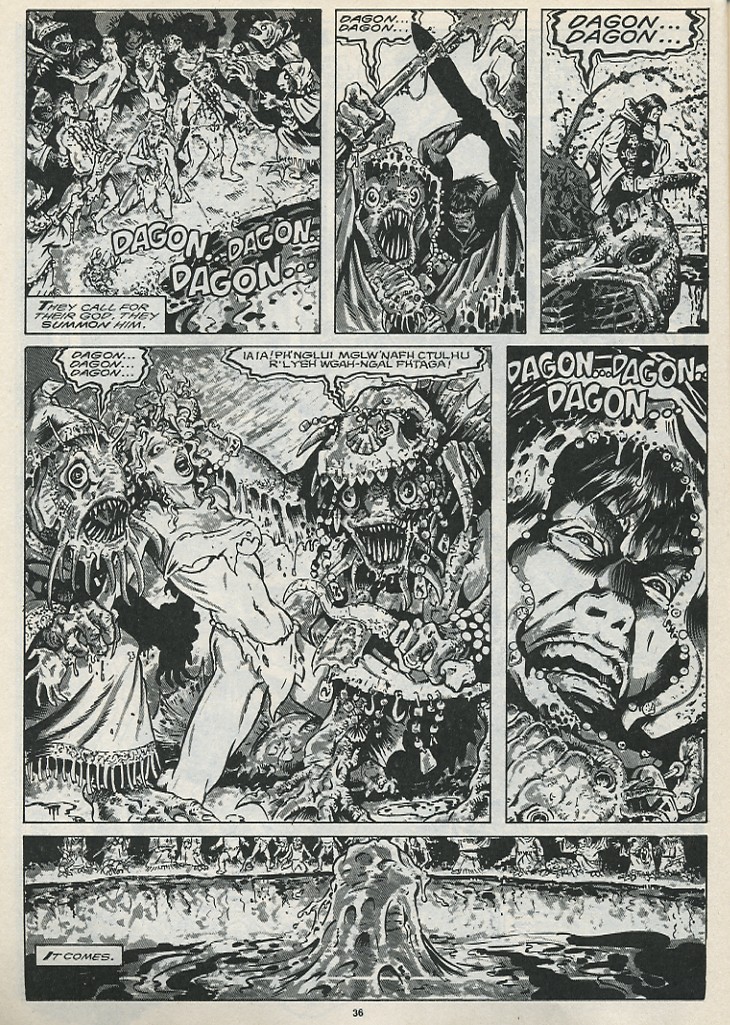Read online The Savage Sword Of Conan comic -  Issue #176 - 38