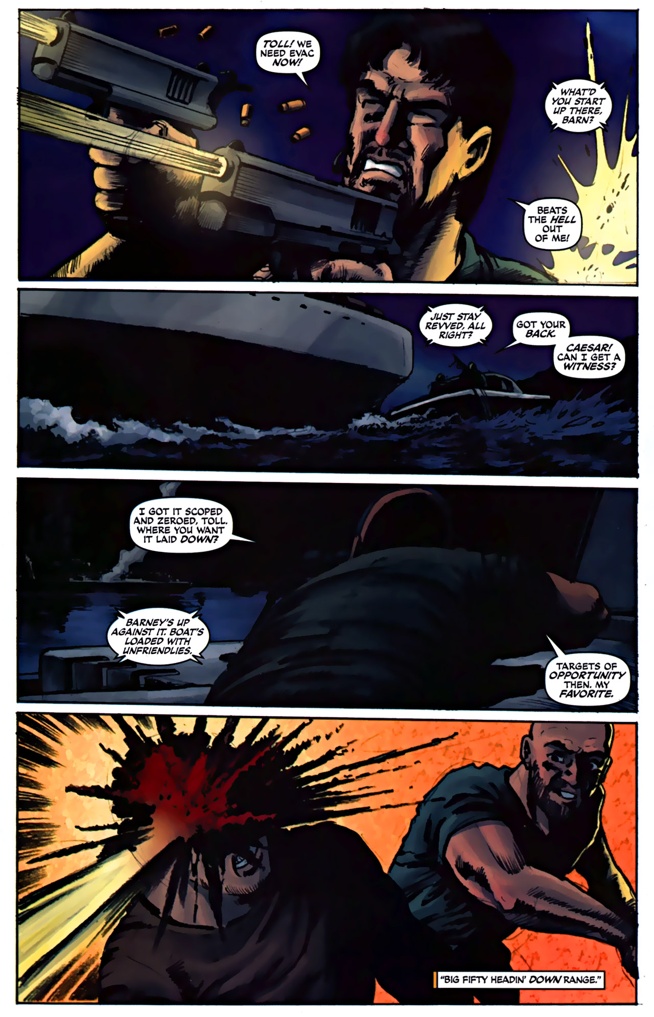 Read online The Expendables comic -  Issue #4 - 15