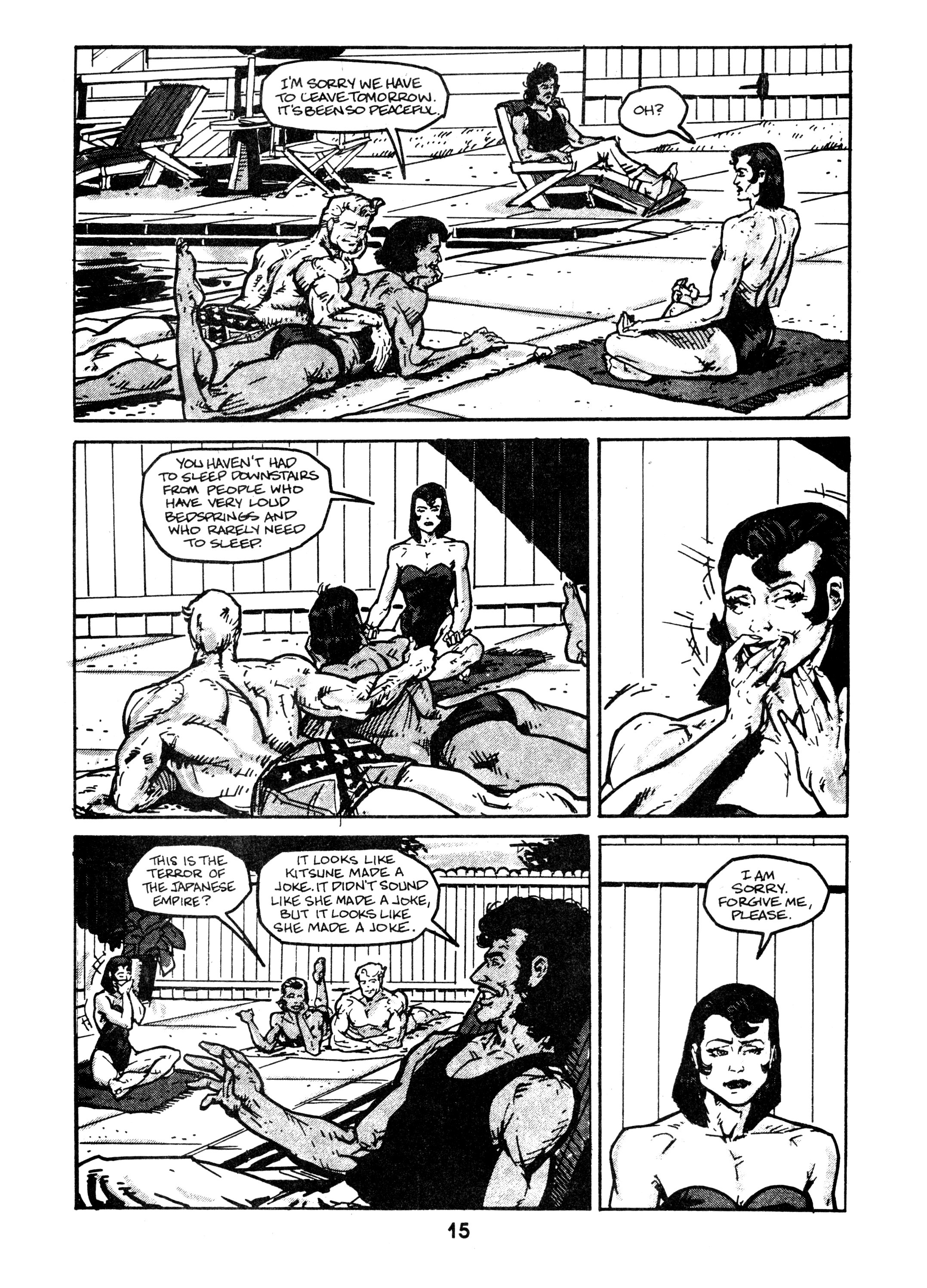 Read online Captain Confederacy (1986) comic -  Issue #8 - 17