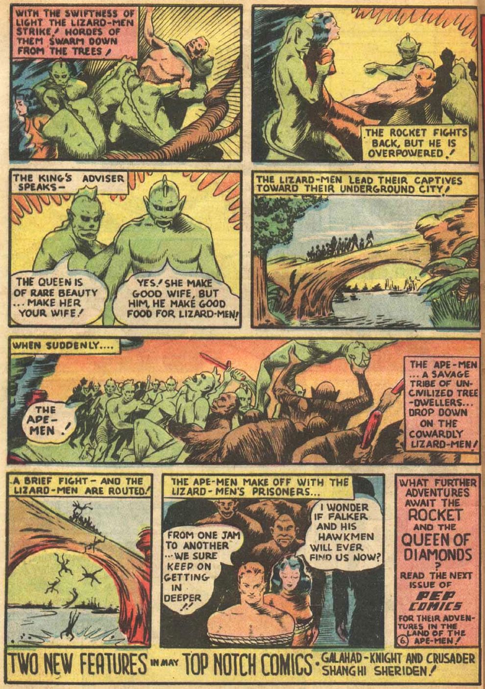 Read online Pep Comics comic -  Issue #4 - 53