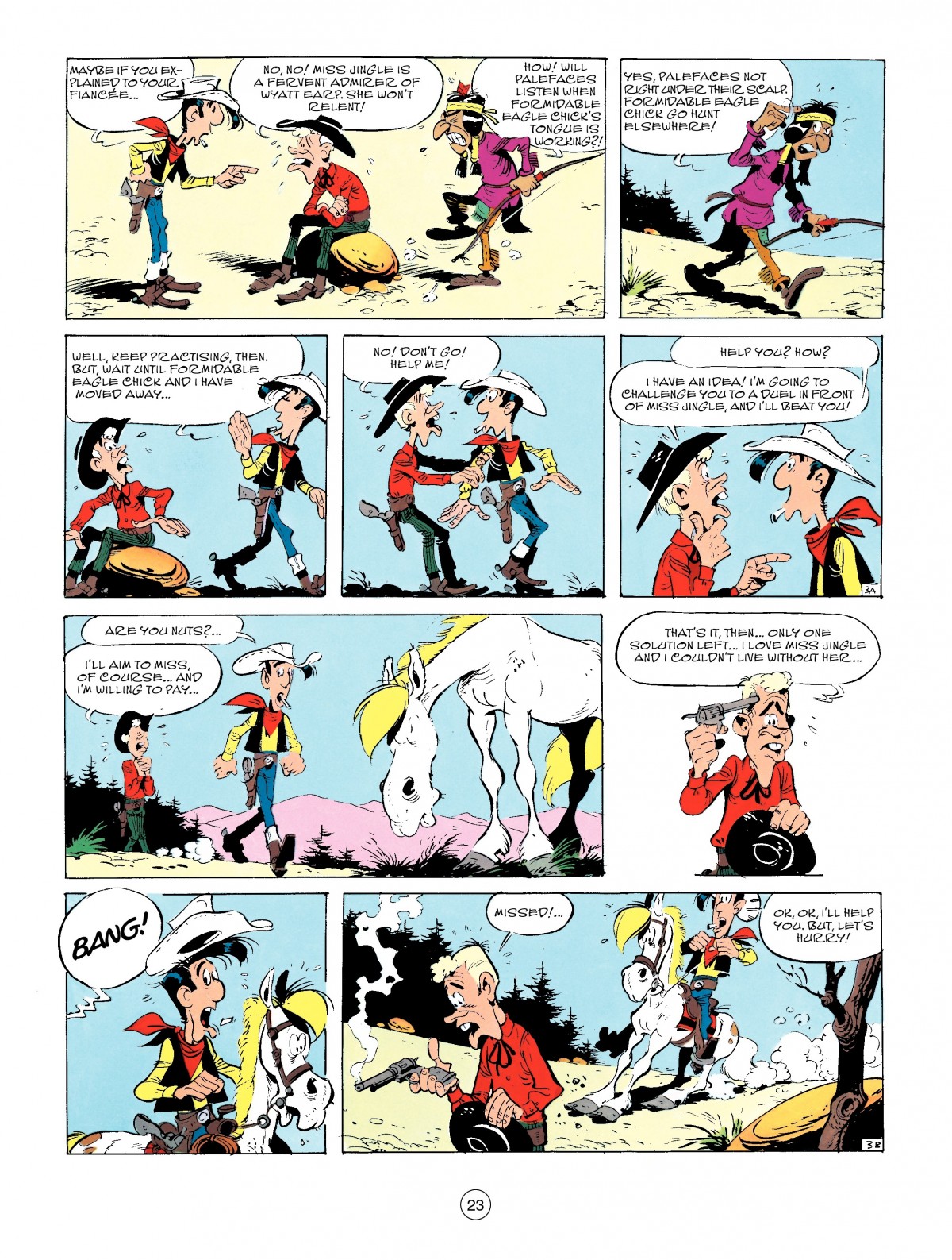 Read online A Lucky Luke Adventure comic -  Issue #50 - 23