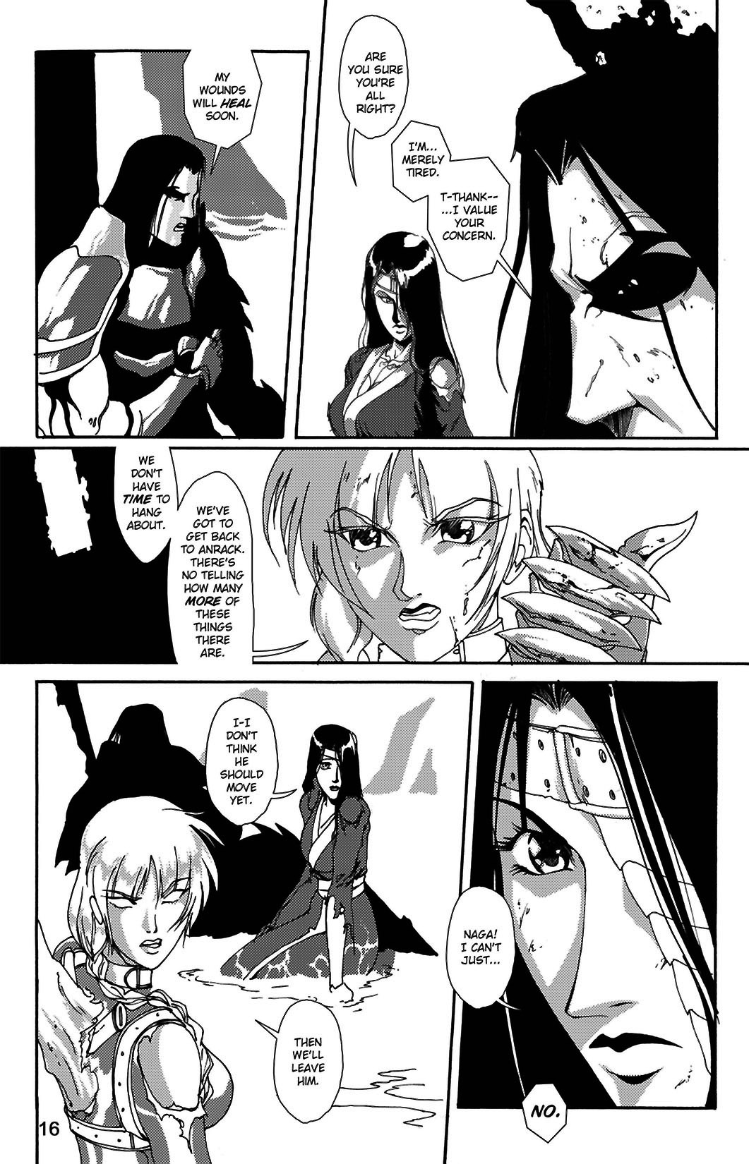 Read online Dragon Arms: Chaos Blade comic -  Issue #4 - 18