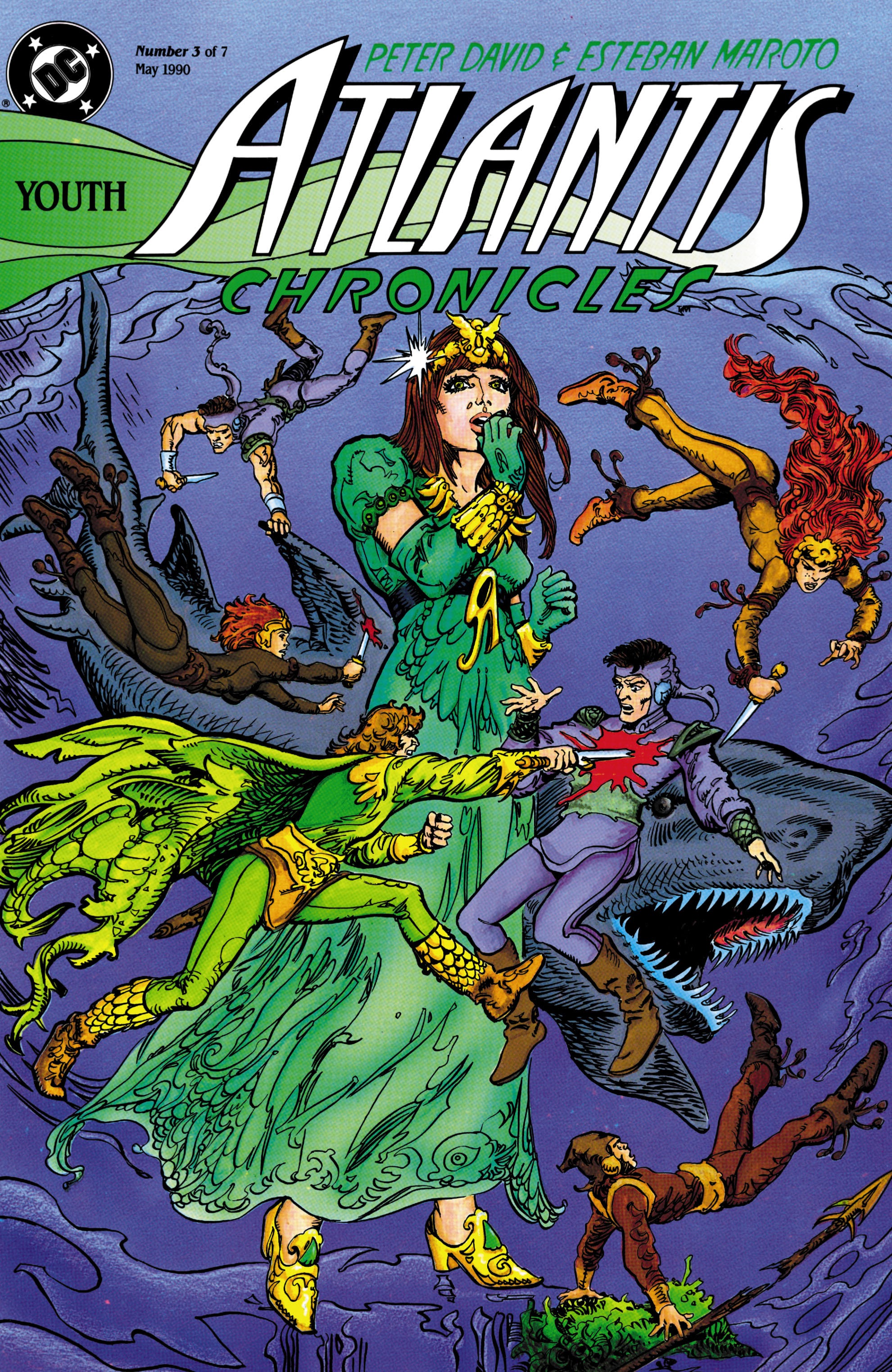 Read online The Atlantis Chronicles comic -  Issue #3 - 1