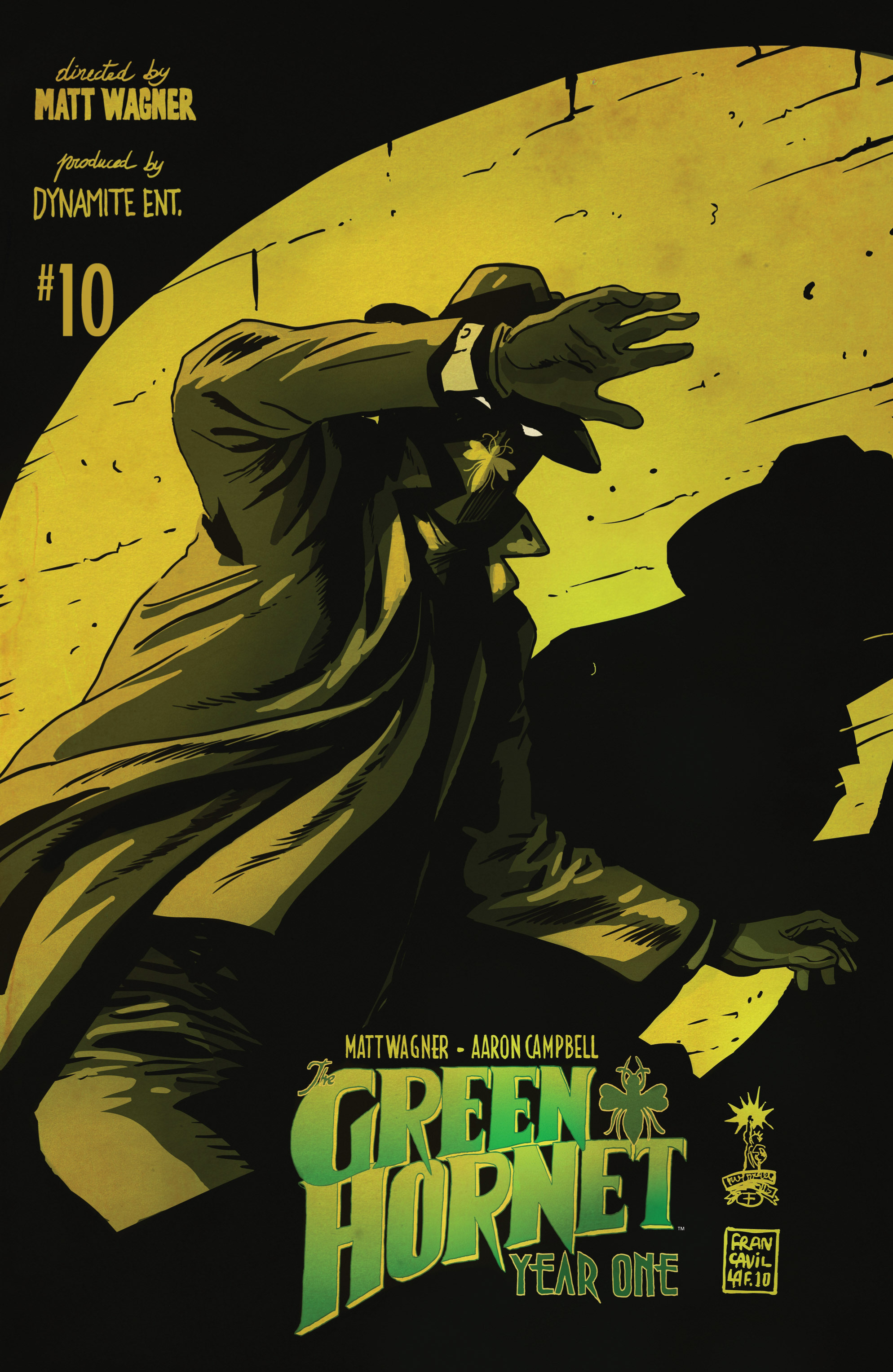 Read online Green Hornet: Year One comic -  Issue #10 - 1