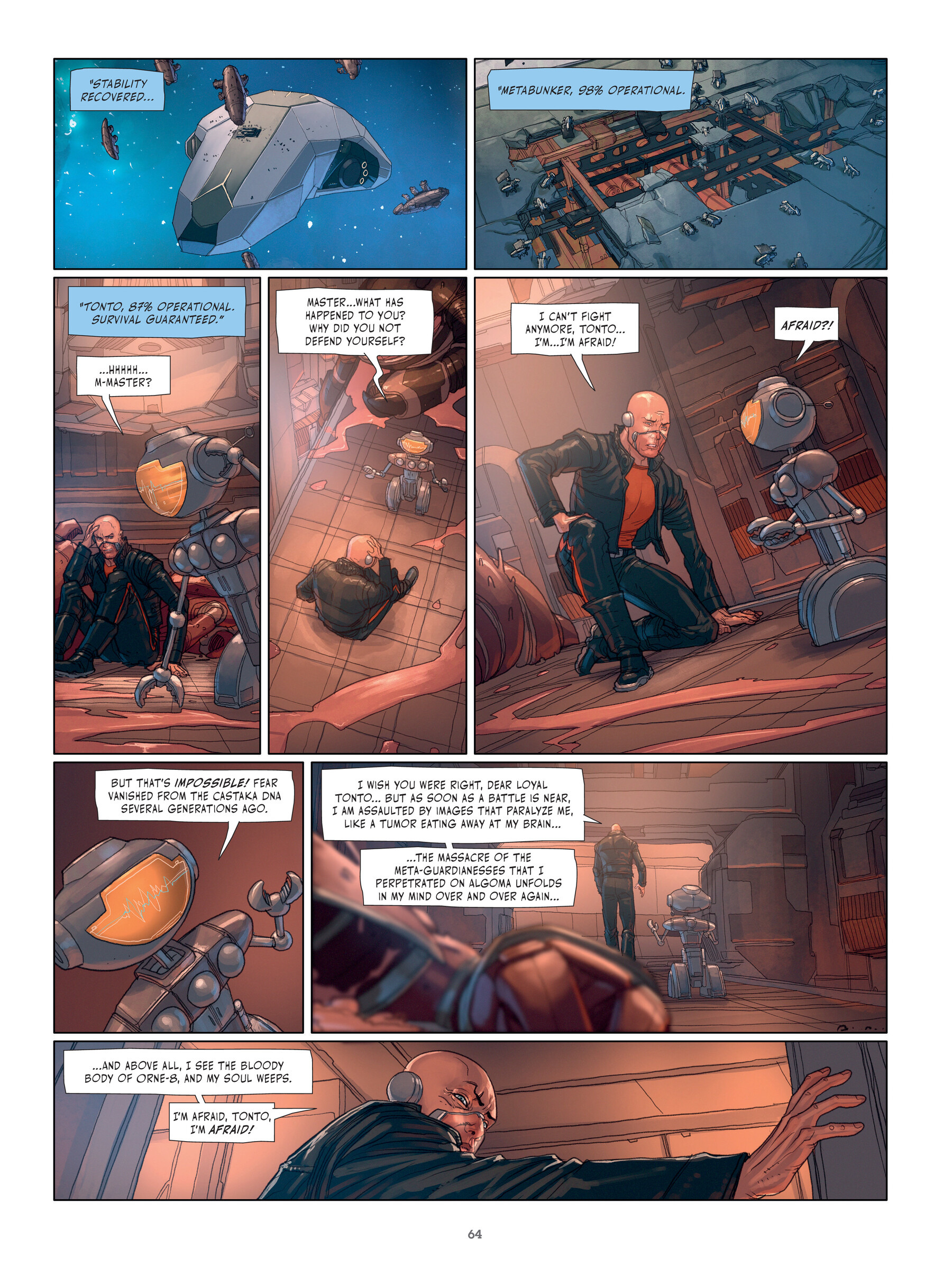 Read online The Metabaron comic -  Issue #8 - 9