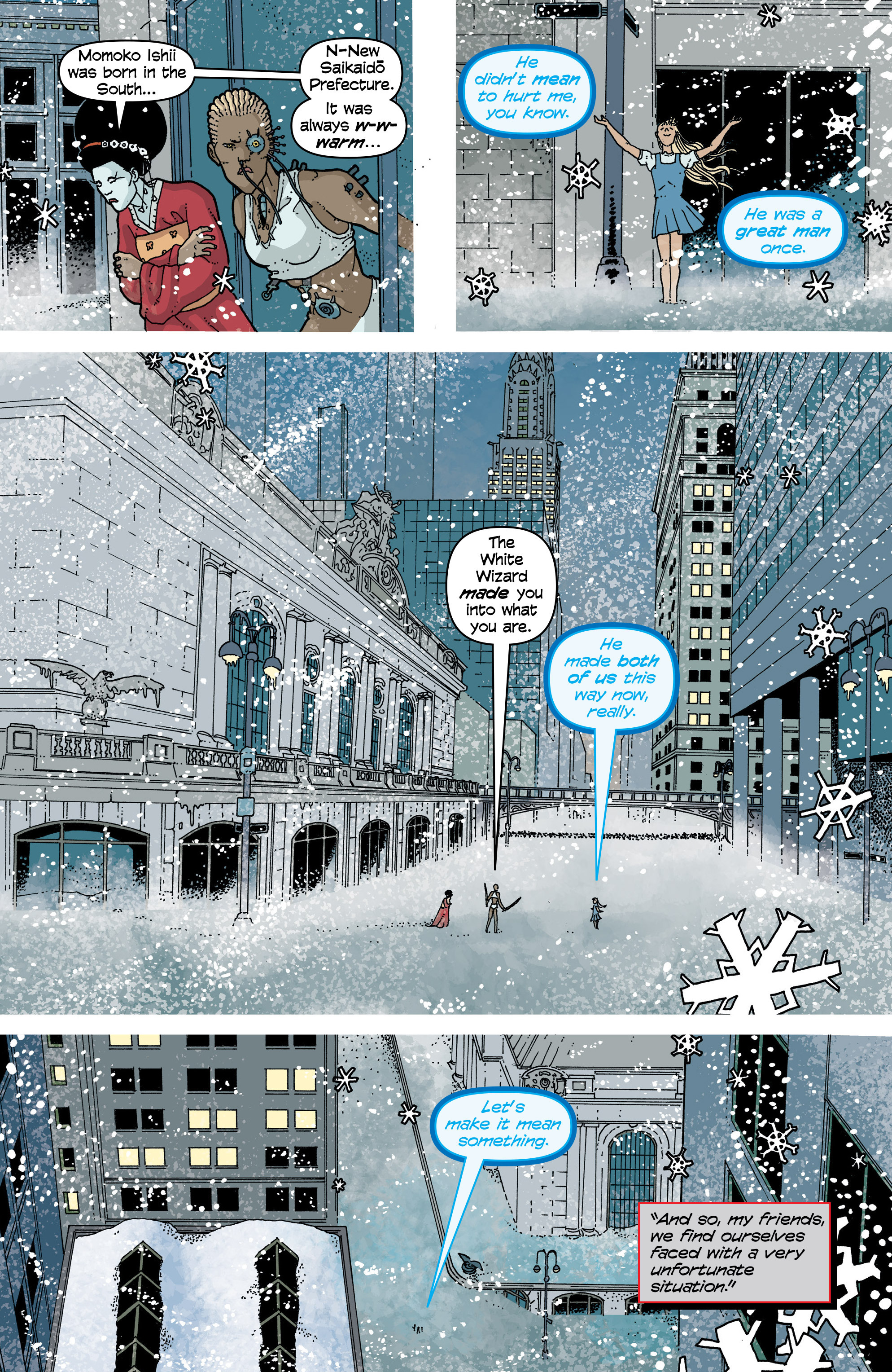 Read online Snowfall comic -  Issue #7 - 21