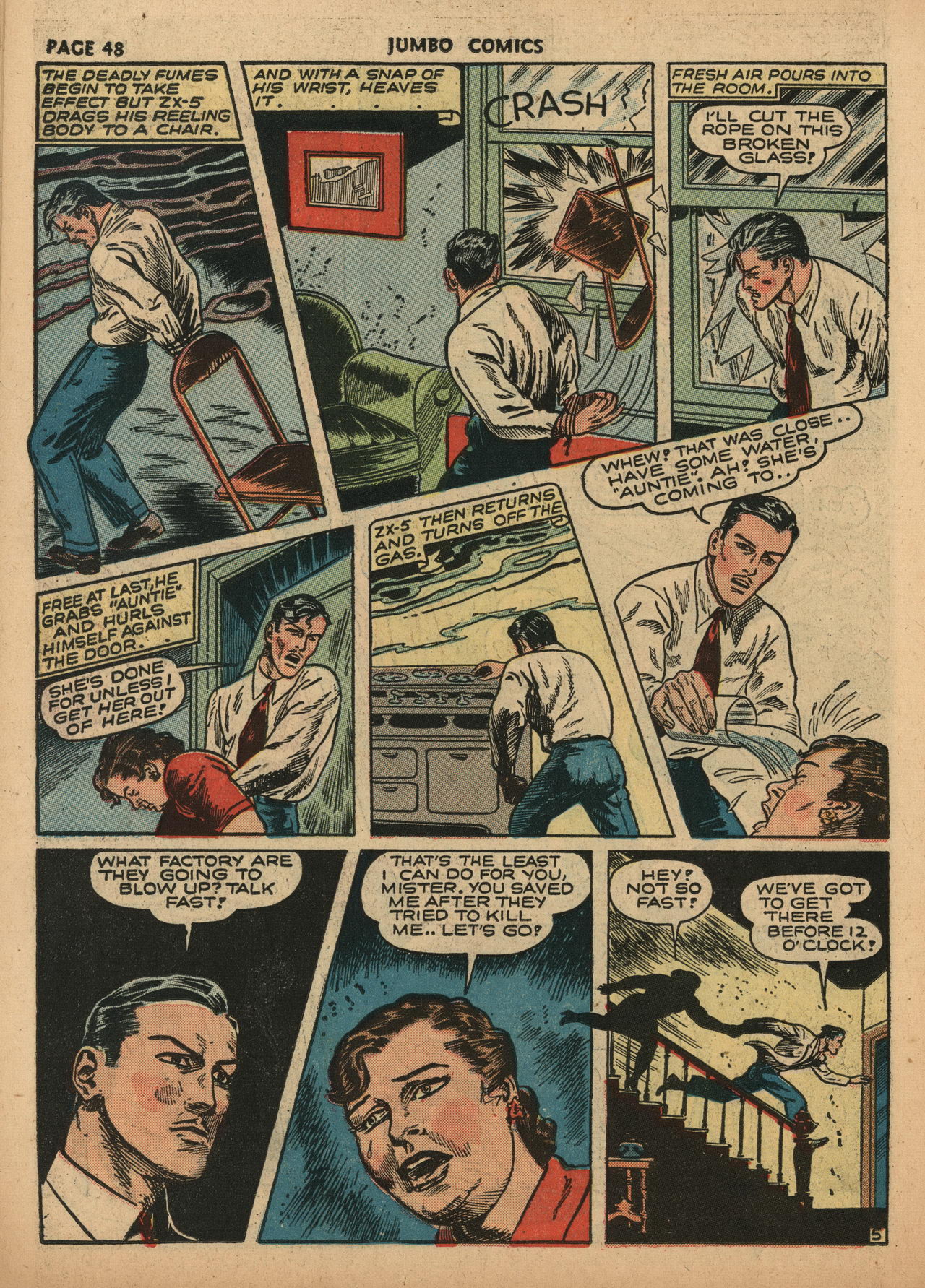 Read online Jumbo Comics comic -  Issue #37 - 50