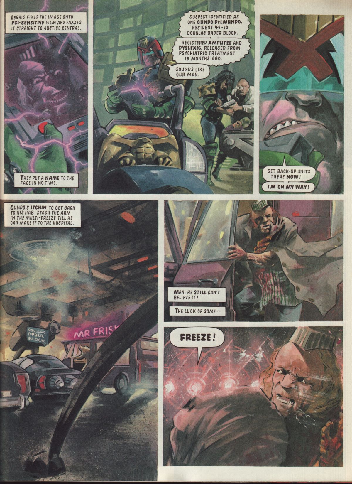 Read online Judge Dredd: The Megazine (vol. 2) comic -  Issue #28 - 9