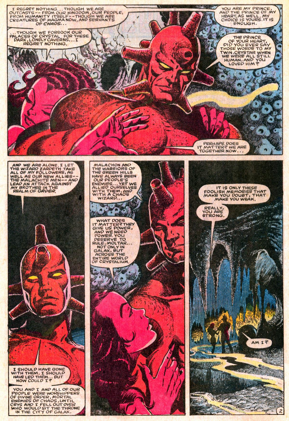 Read online The Saga of Crystar, Crystal Warrior comic -  Issue #10 - 3